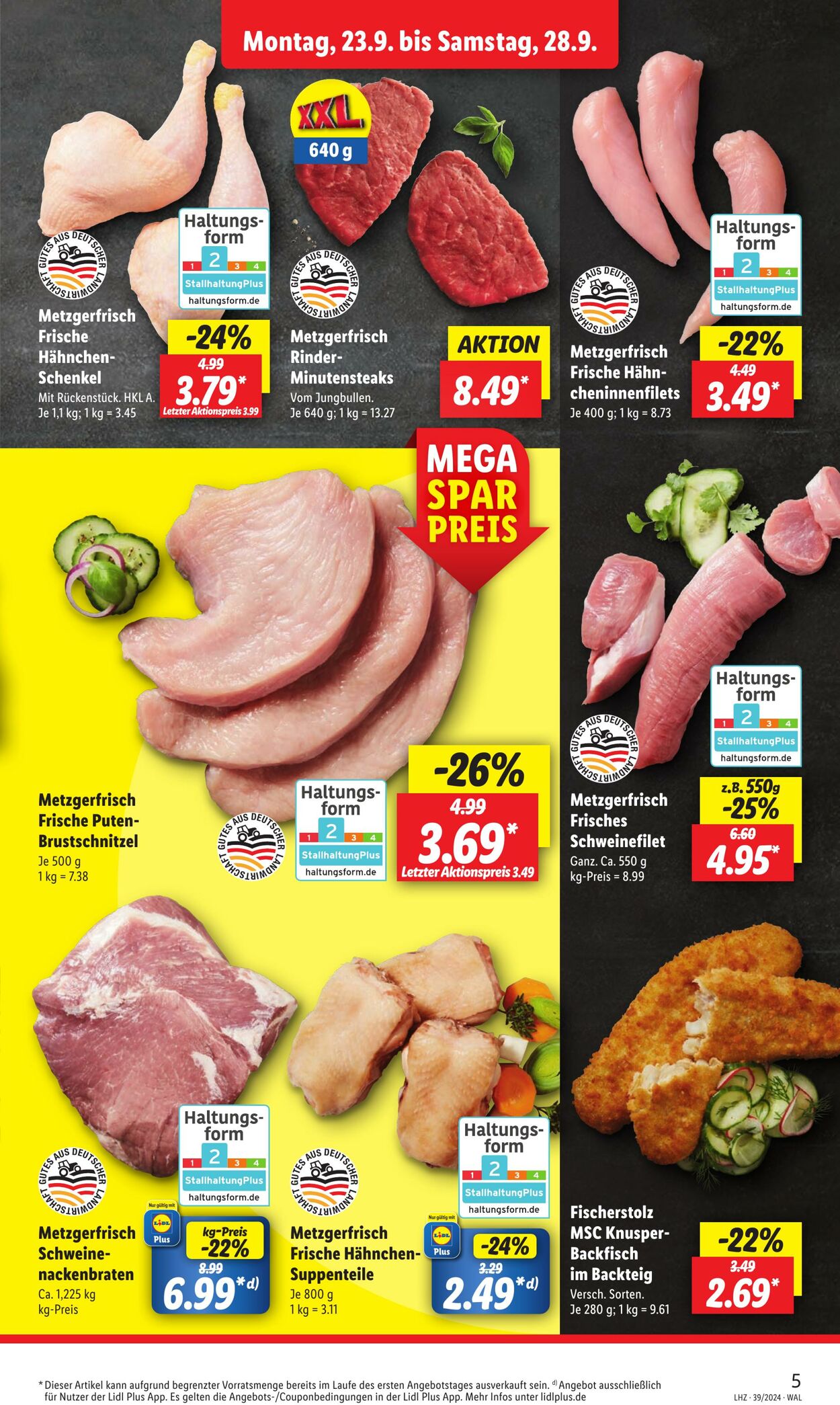 Prospekt Lidl 23.09.2024 - 28.09.2024