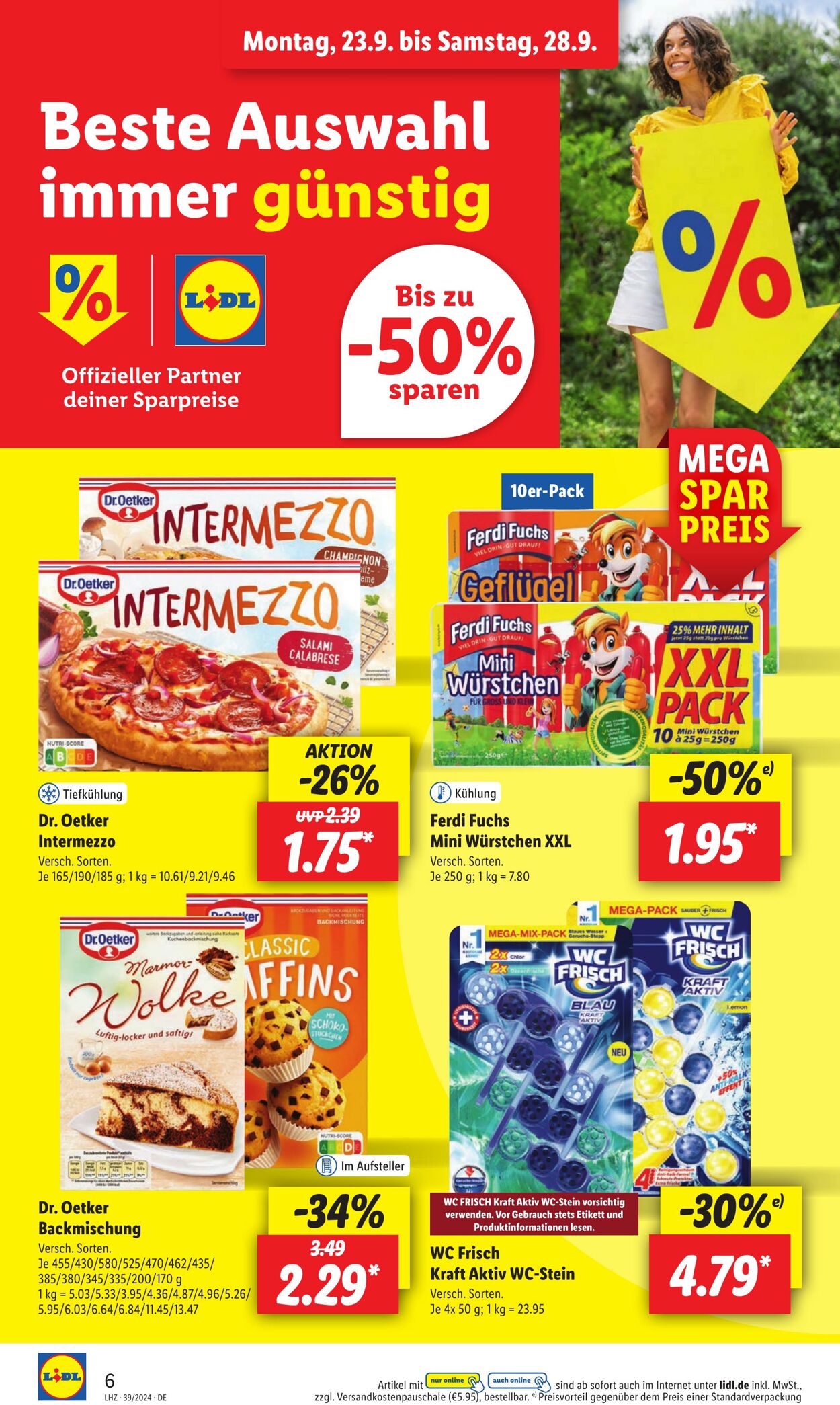 Prospekt Lidl 23.09.2024 - 28.09.2024