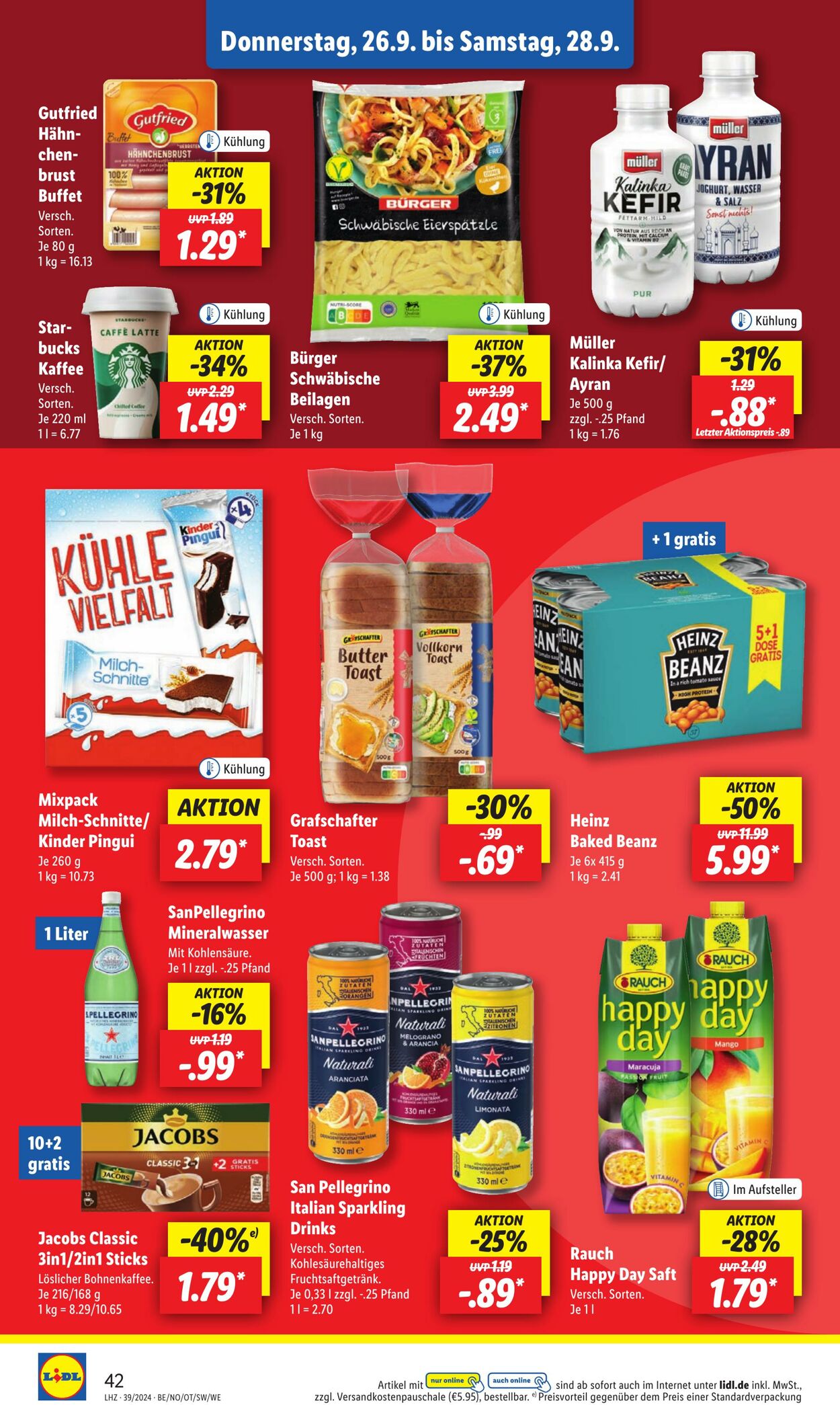 Prospekt Lidl 23.09.2024 - 28.09.2024