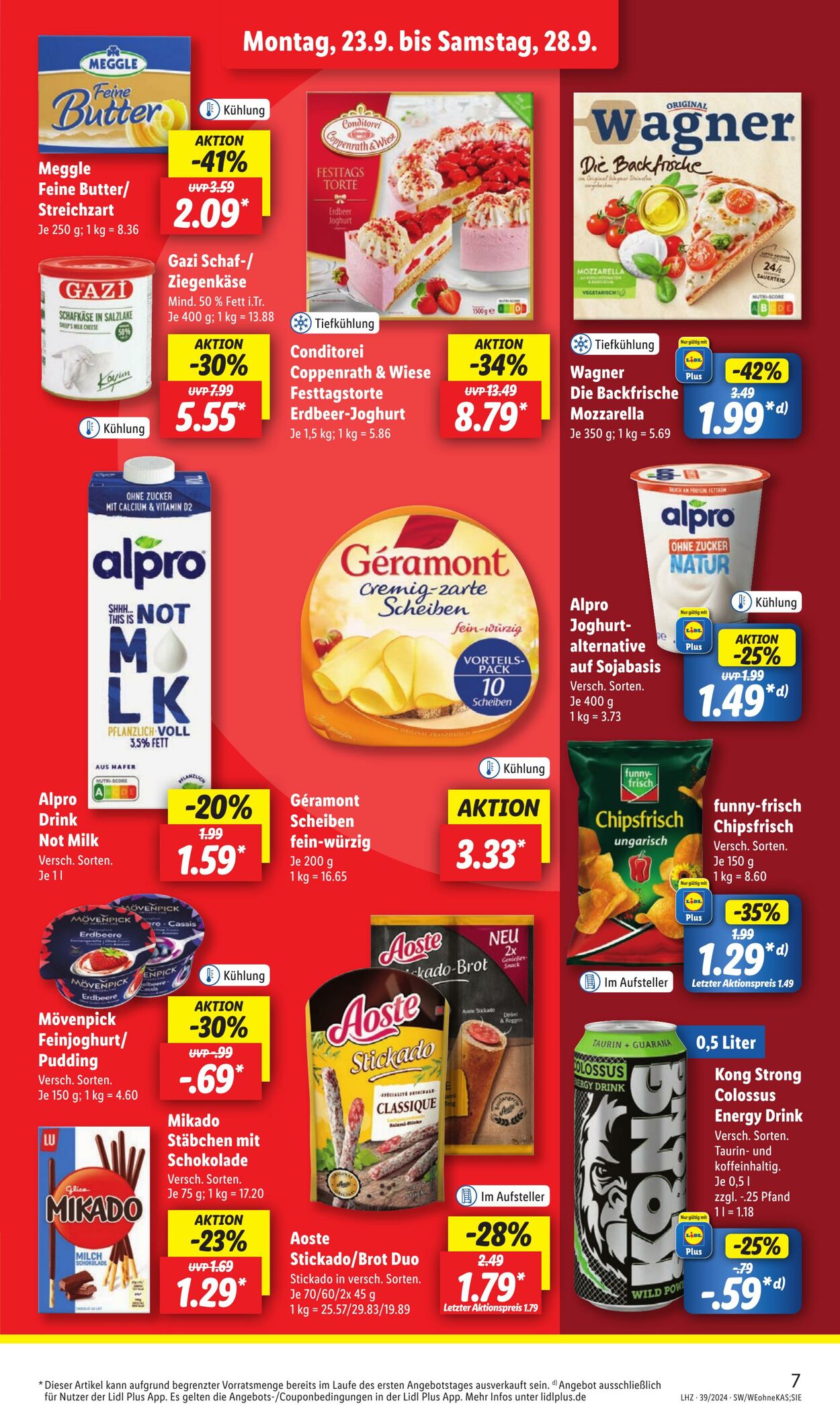 Prospekt Lidl 23.09.2024 - 28.09.2024