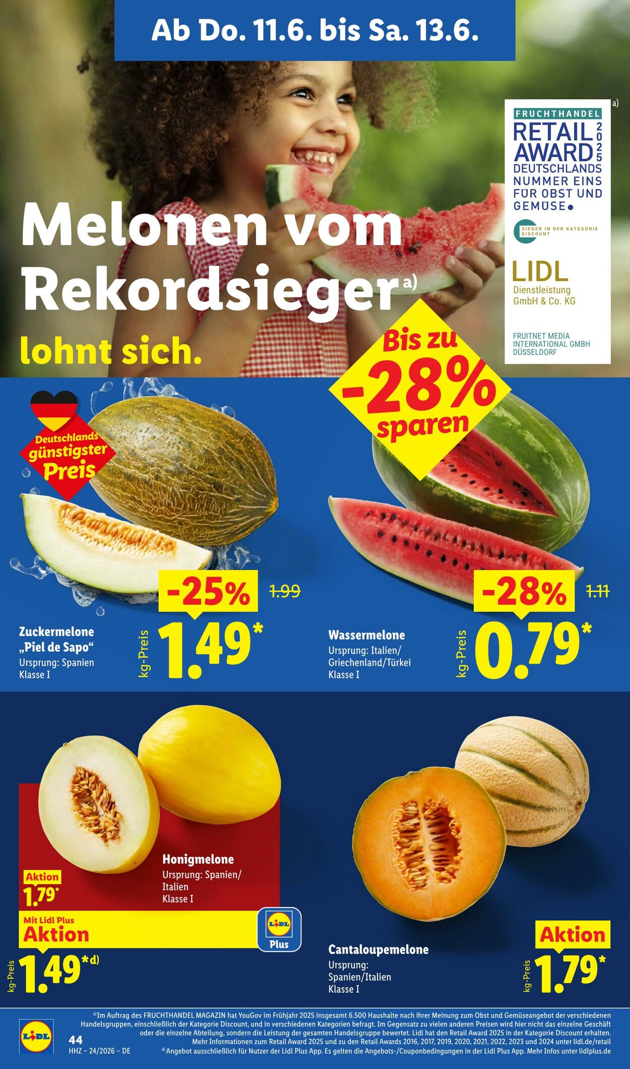 Prospekt Lidl 08.06.2026 - 13.06.2026