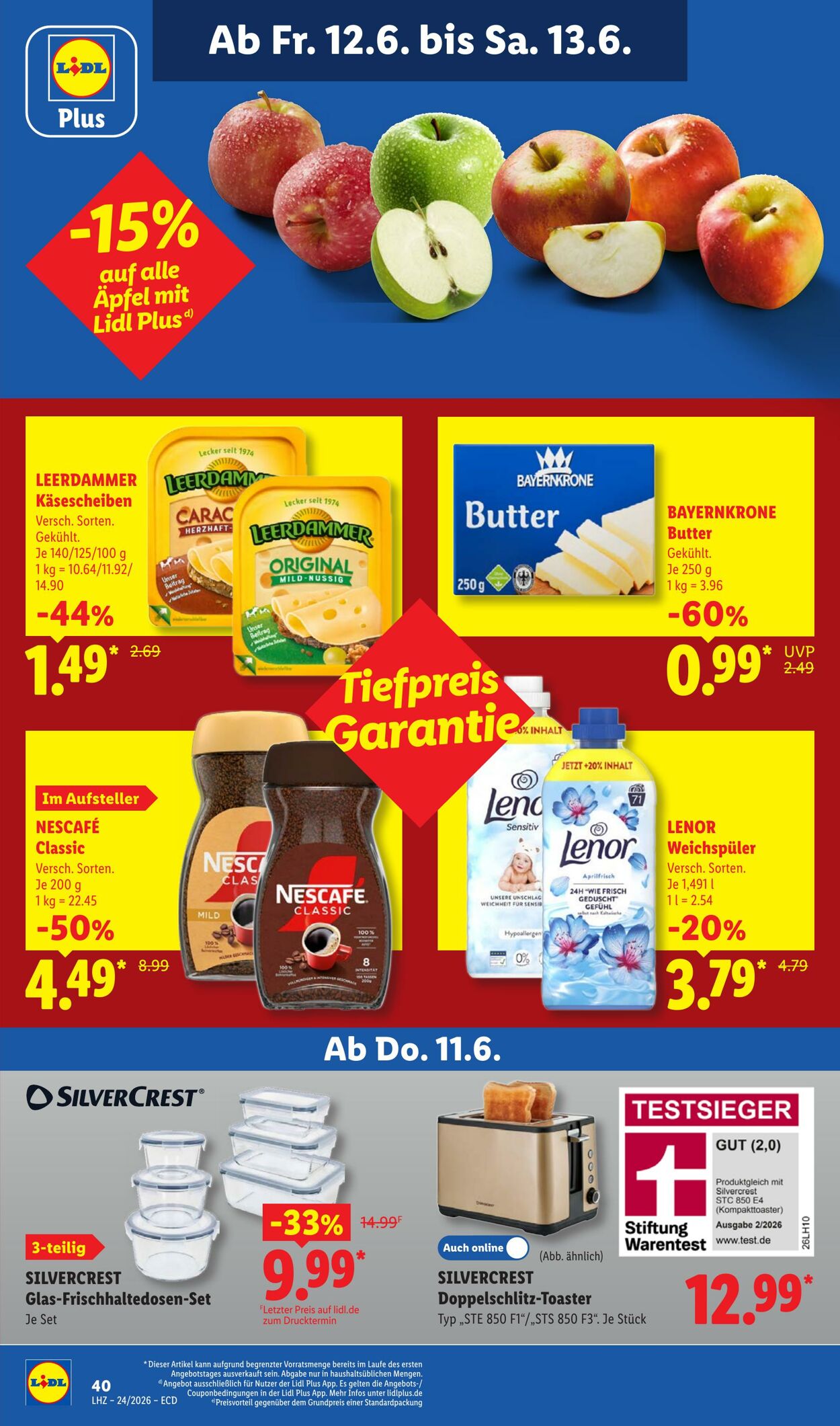 Prospekt Lidl 08.06.2026 - 13.06.2026