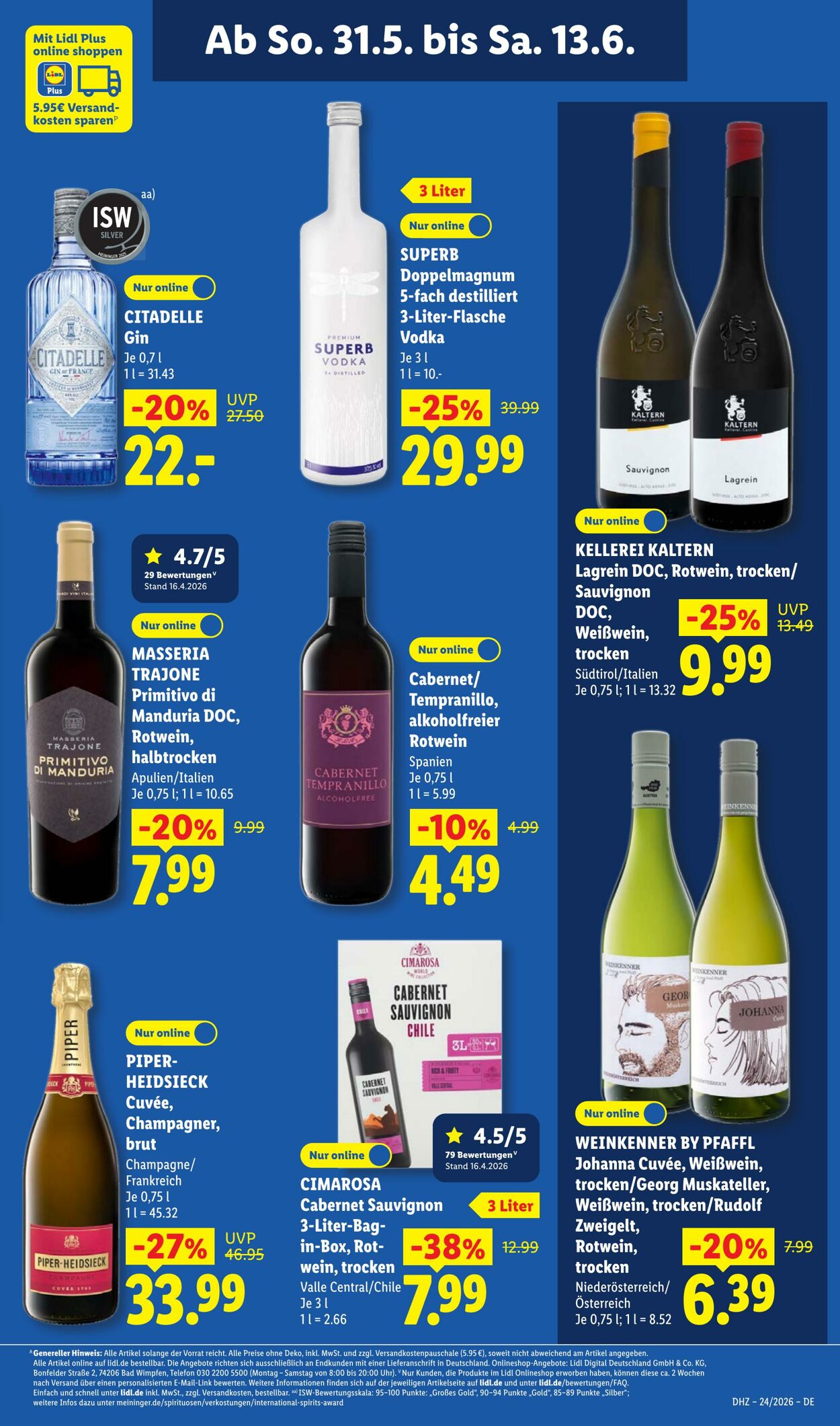Prospekt Lidl 08.06.2026 - 13.06.2026