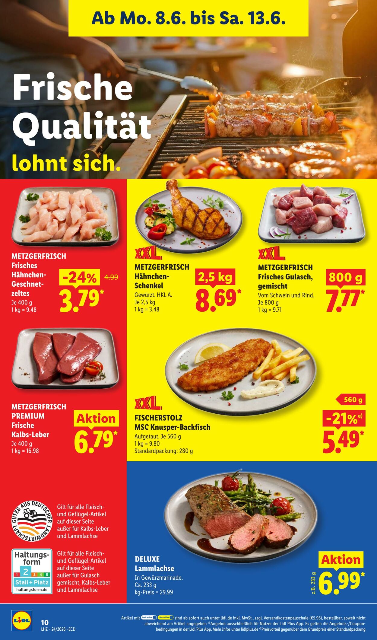 Prospekt Lidl 08.06.2026 - 13.06.2026