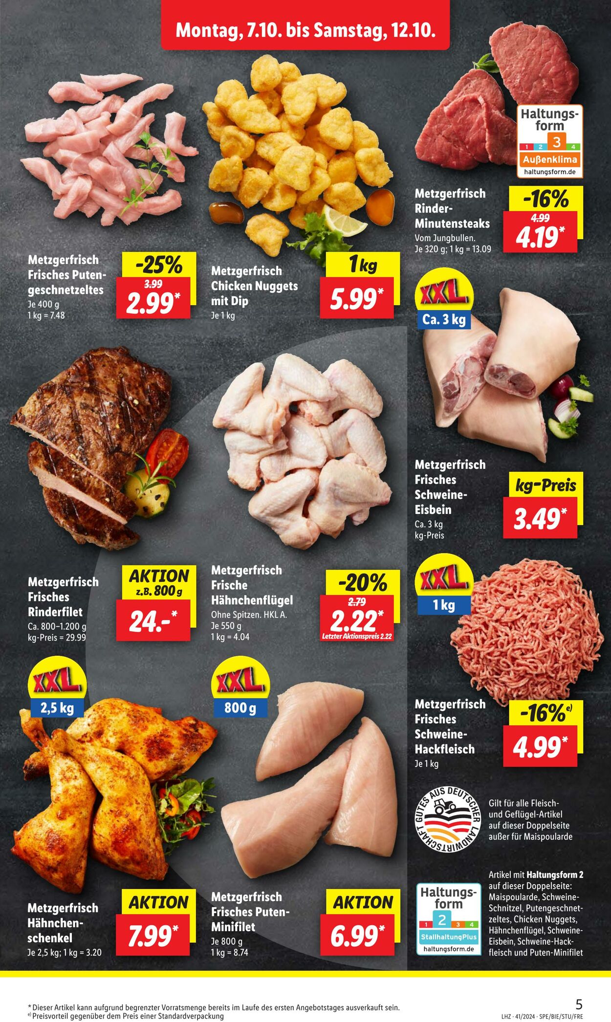 Prospekt Lidl 07.10.2024 - 12.10.2024