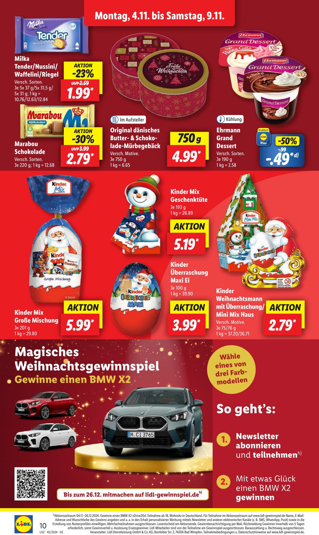 Prospekt Lidl 04.11.2024 - 09.11.2024