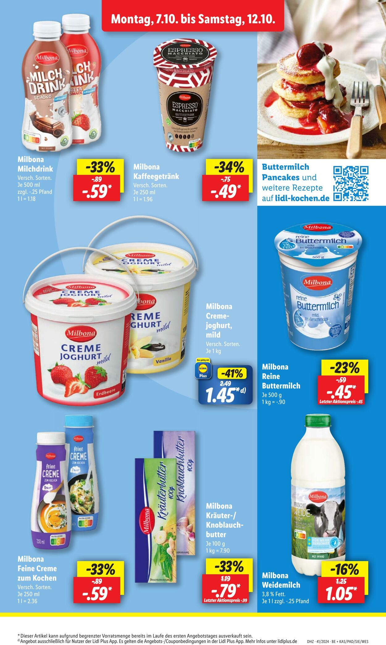 Prospekt Lidl 07.10.2024 - 12.10.2024