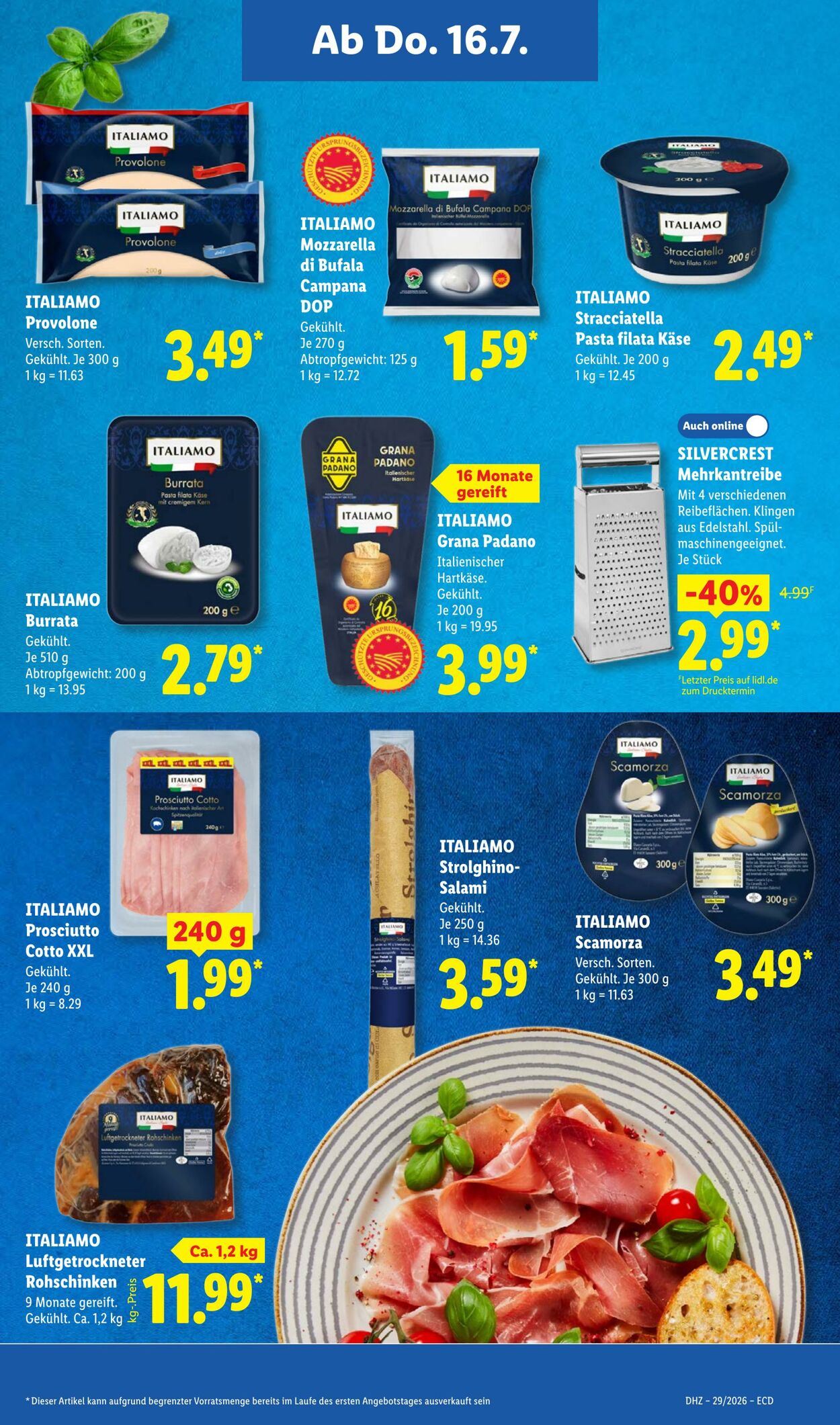 Prospekt Lidl 13.07.2026 - 18.07.2026