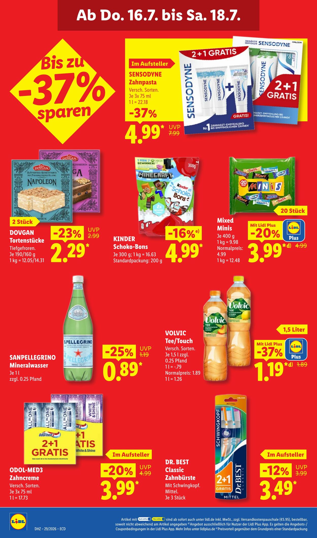 Prospekt Lidl 13.07.2026 - 18.07.2026