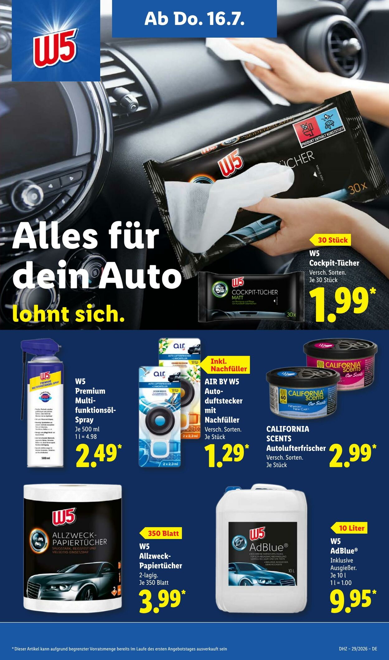 Prospekt Lidl 13.07.2026 - 18.07.2026
