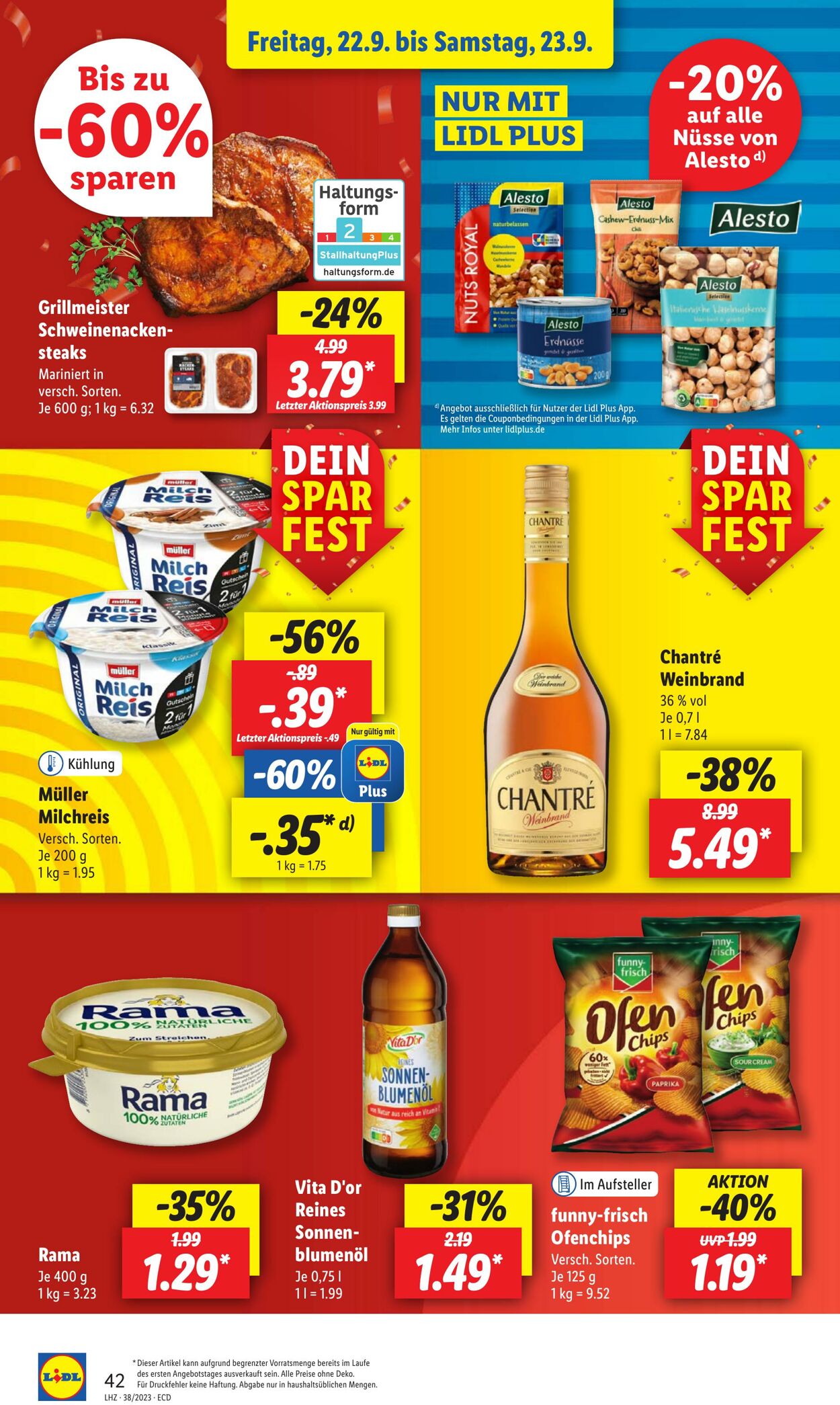 Prospekt Lidl 18.09.2023 - 23.09.2023