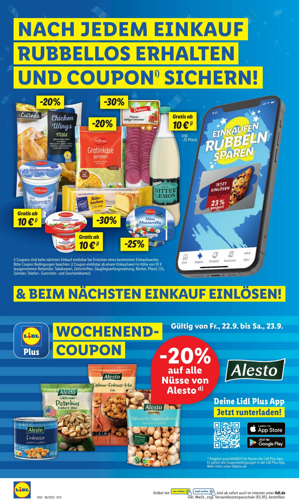 Prospekt Lidl 18.09.2023 - 23.09.2023