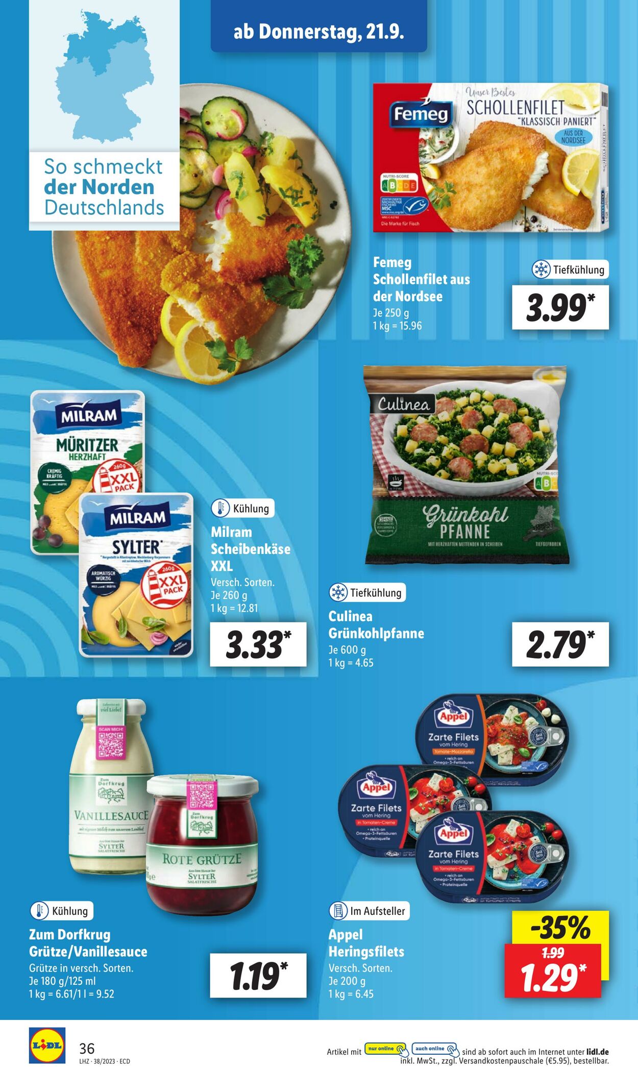 Prospekt Lidl 18.09.2023 - 23.09.2023