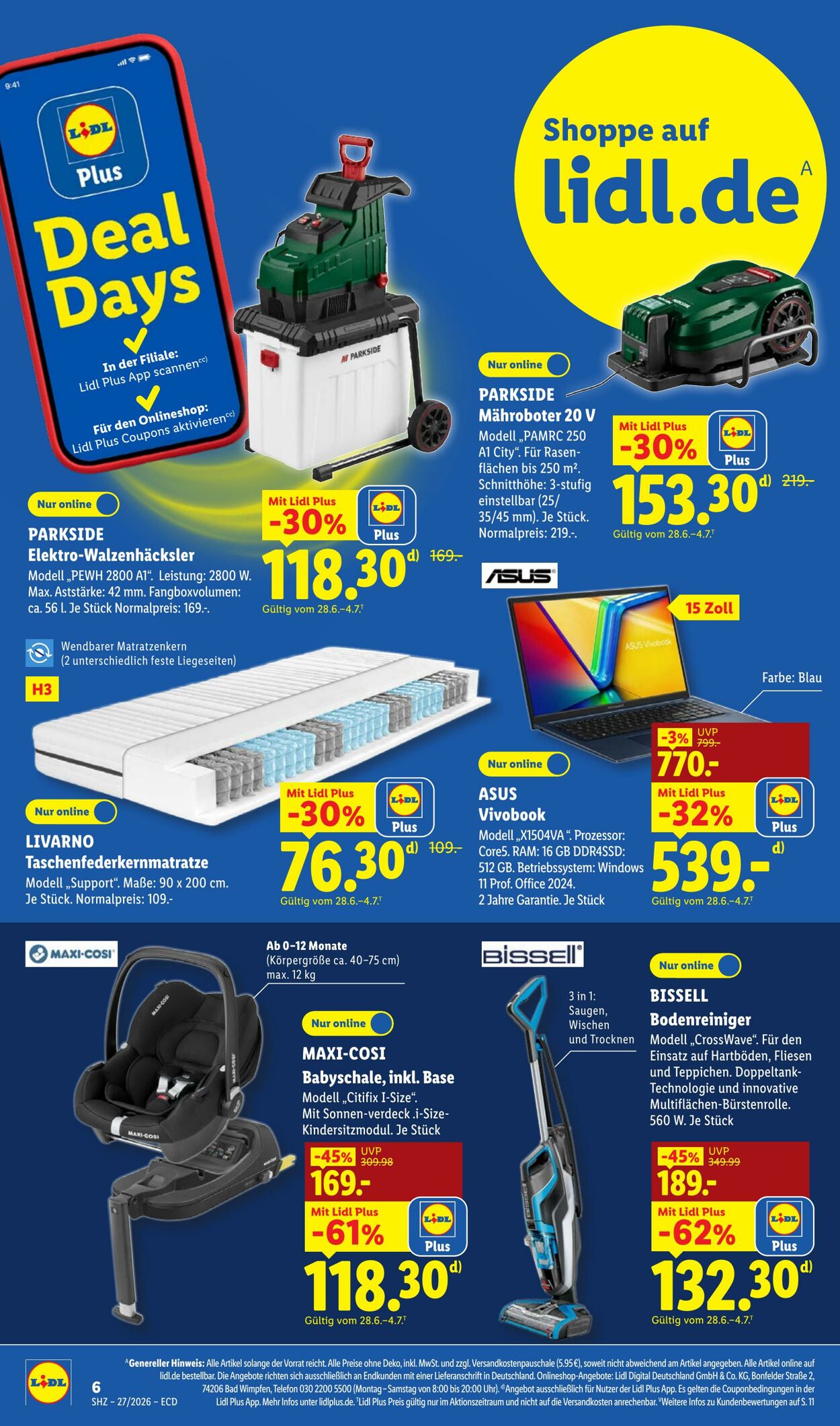 Prospekt Lidl 29.06.2026 - 04.07.2026