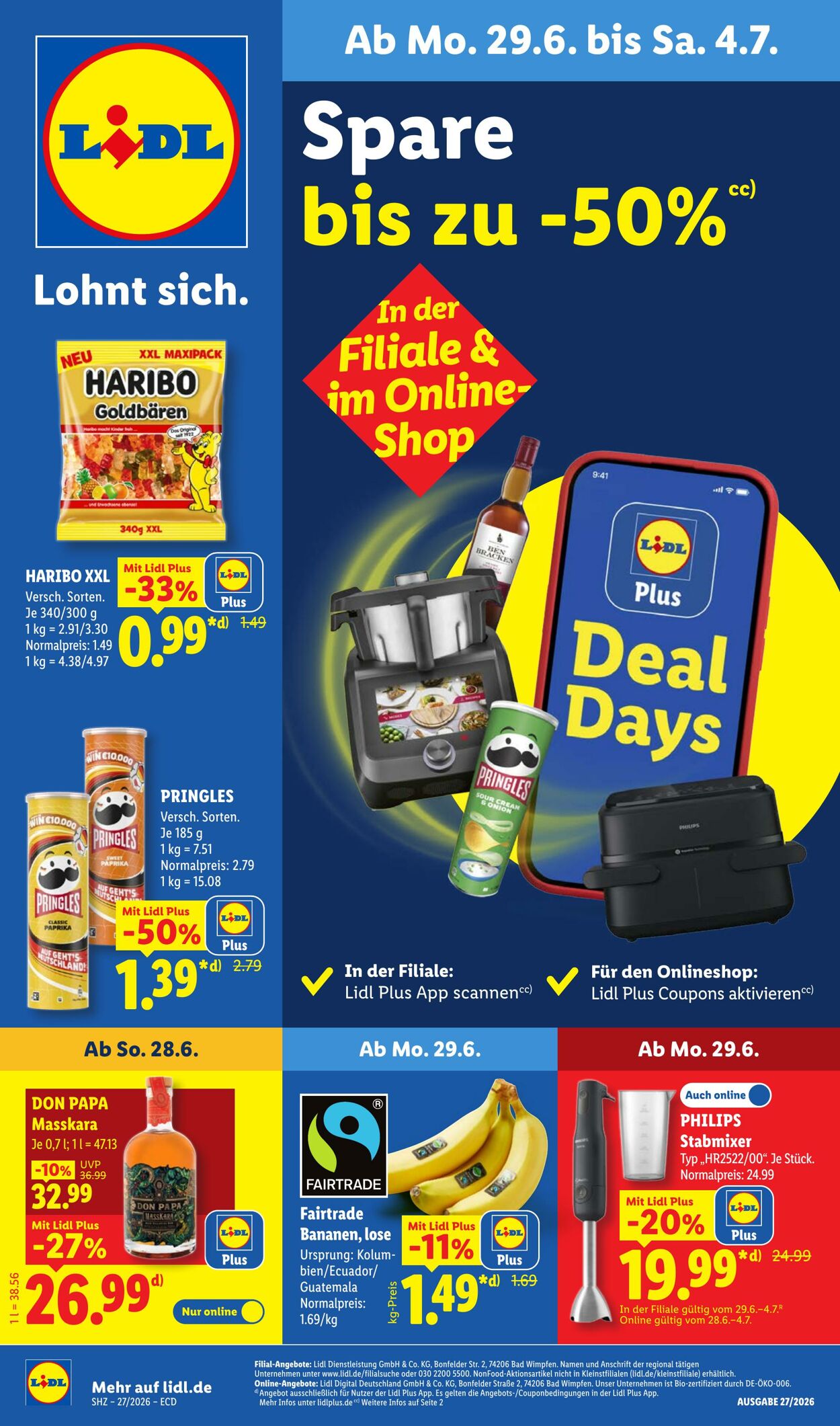 Prospekt Lidl 29.06.2026 - 04.07.2026