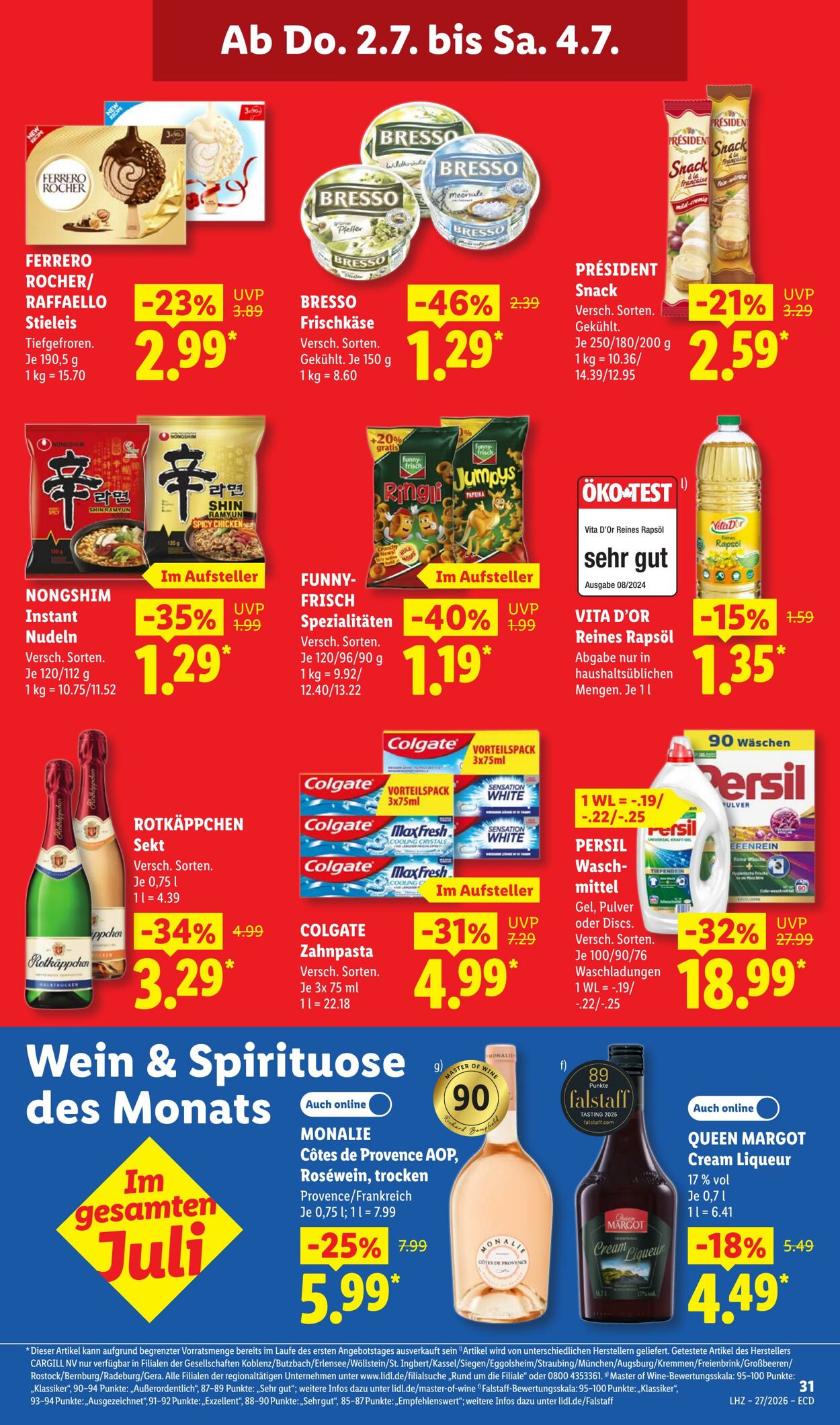 Prospekt Lidl 29.06.2026 - 04.07.2026
