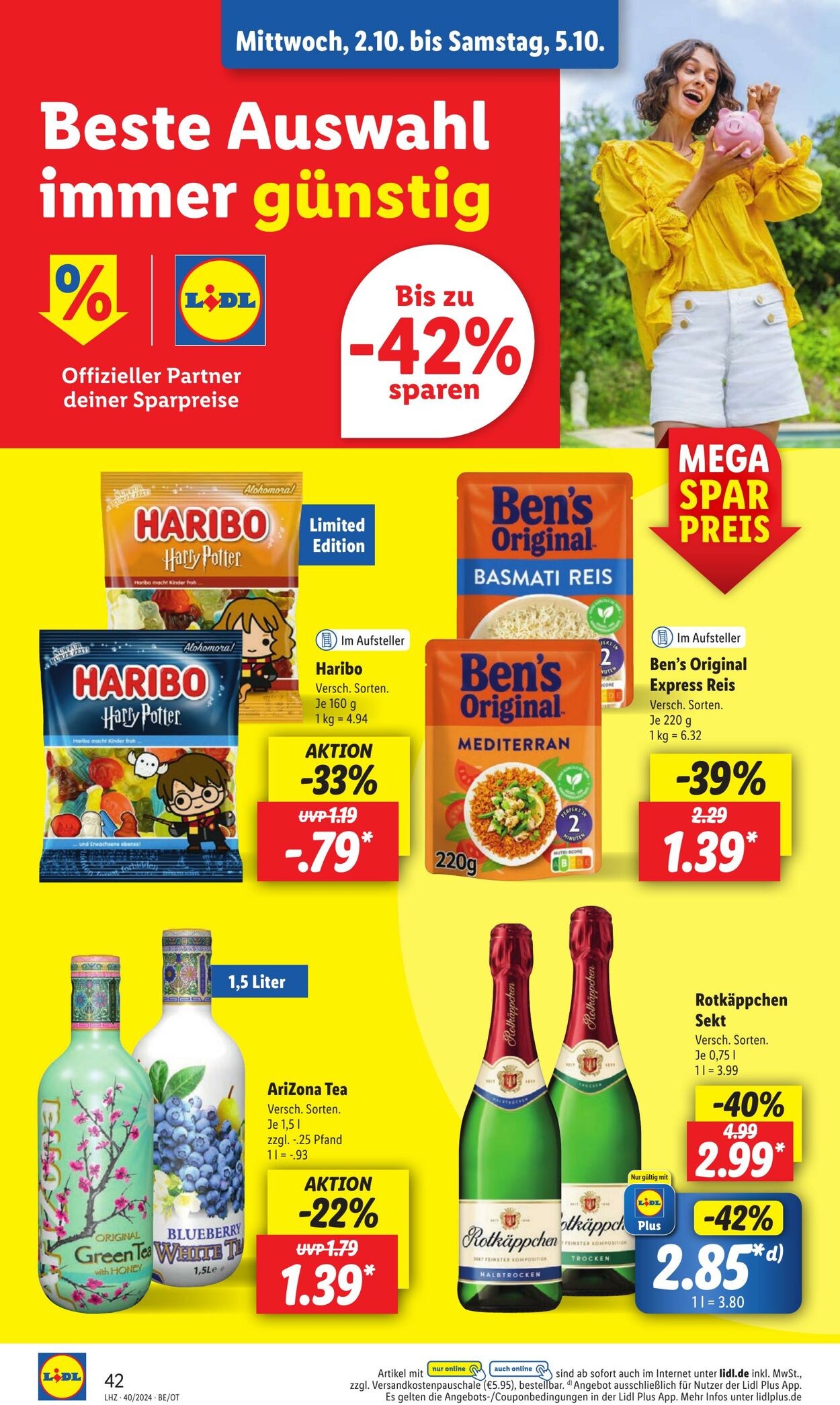 Prospekt Lidl 30.09.2024 - 05.10.2024