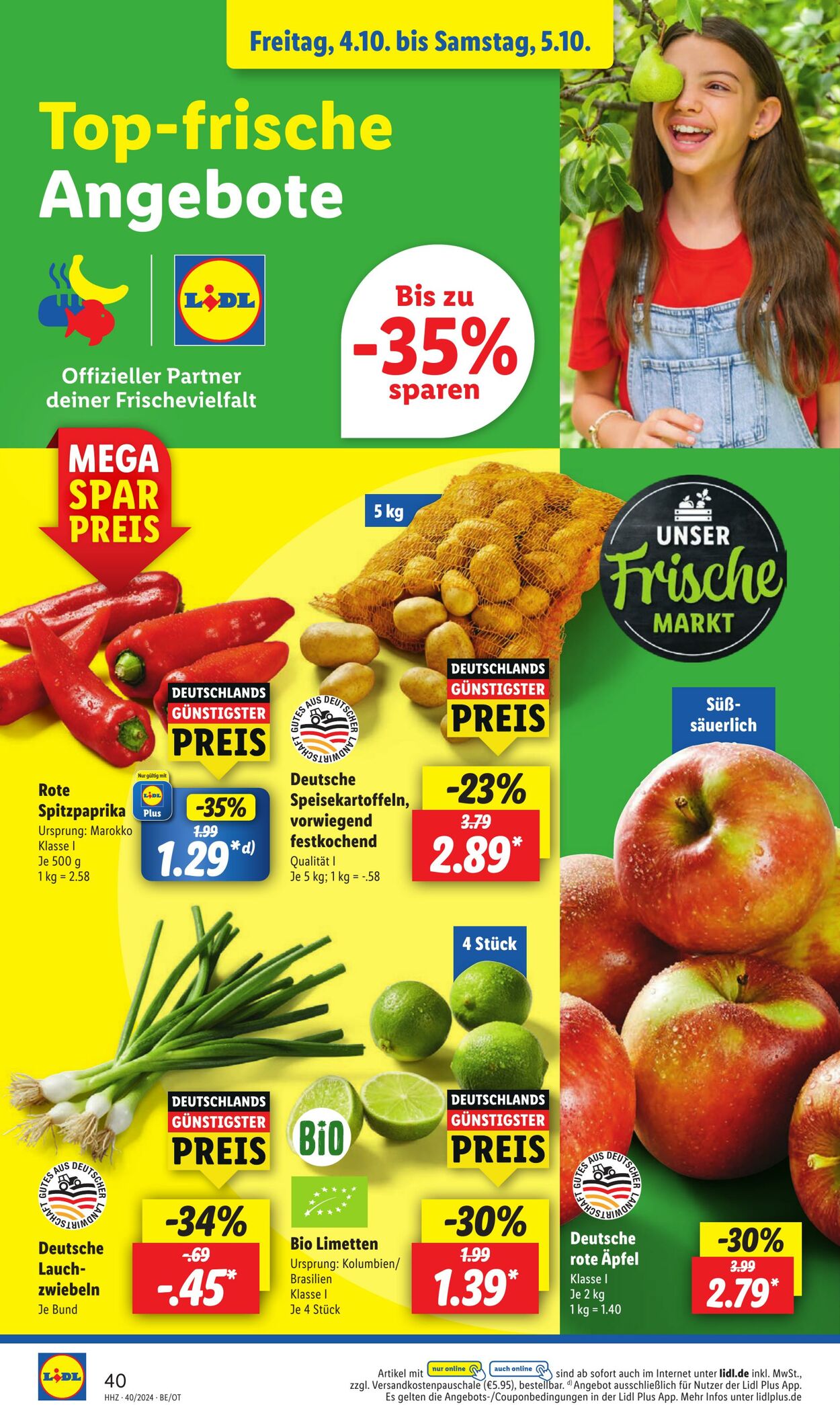 Prospekt Lidl 30.09.2024 - 05.10.2024