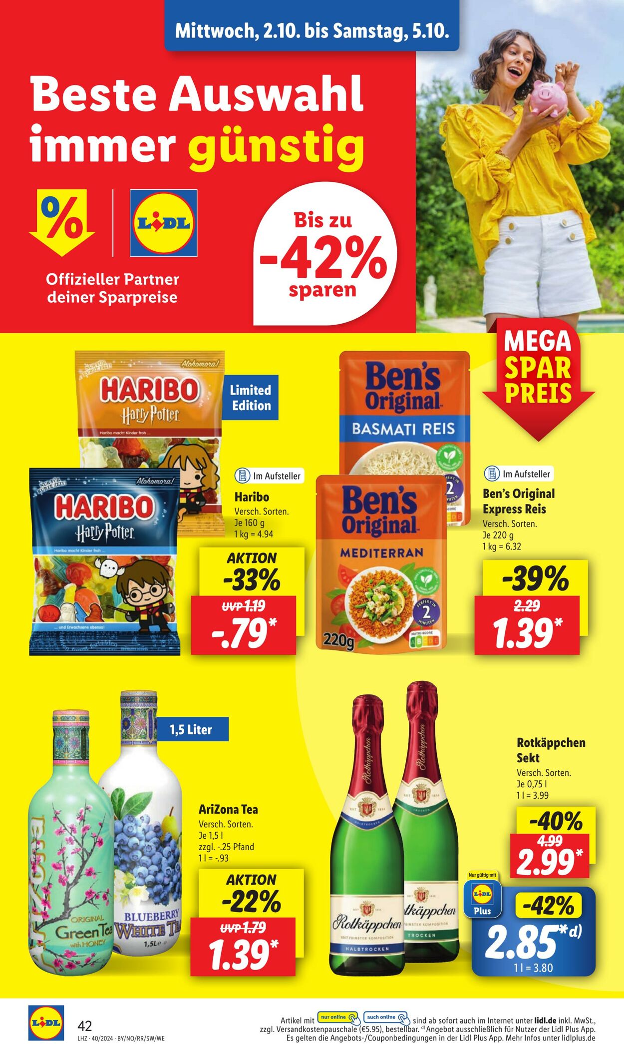 Prospekt Lidl 30.09.2024 - 05.10.2024