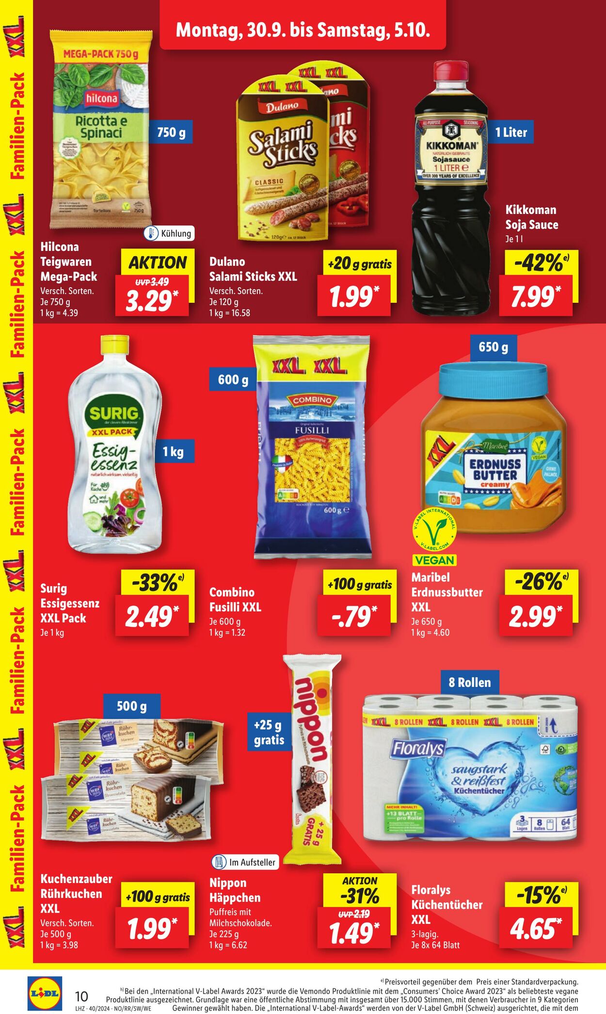 Prospekt Lidl 30.09.2024 - 05.10.2024