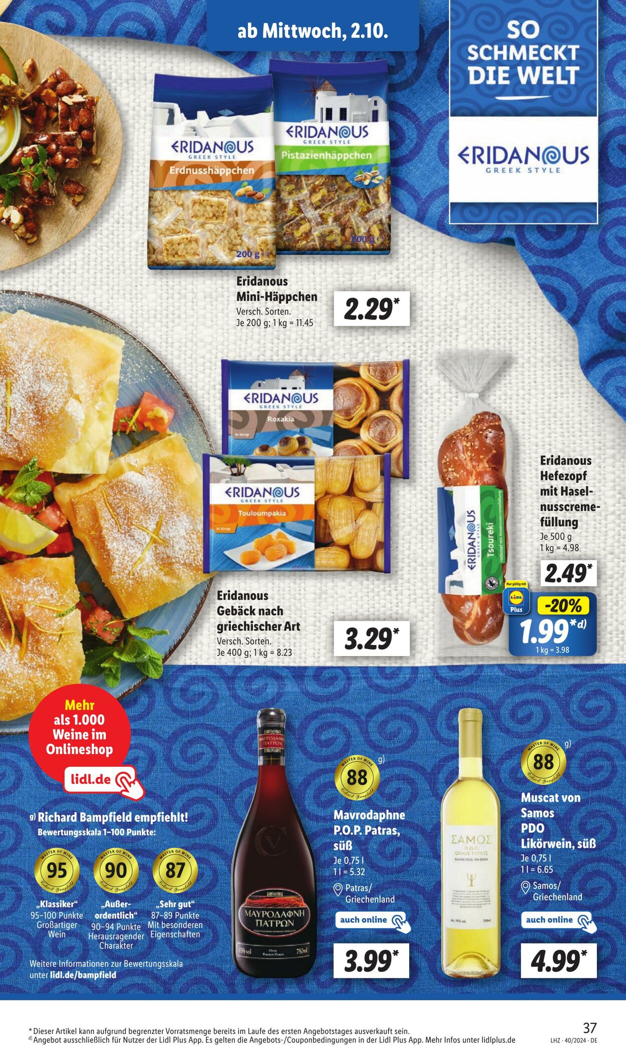 Prospekt Lidl 30.09.2024 - 05.10.2024