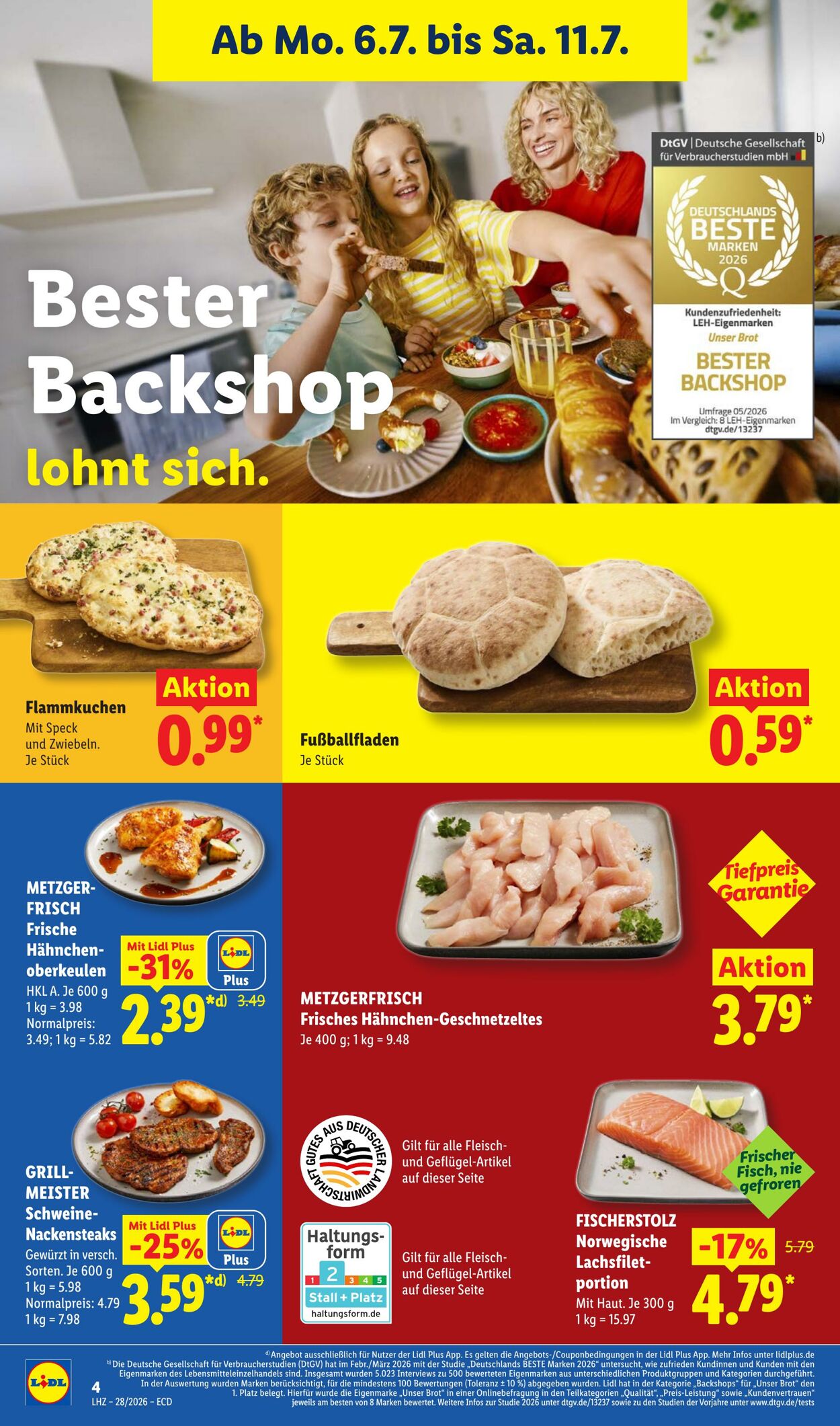 Prospekt Lidl 06.07.2026 - 11.07.2026