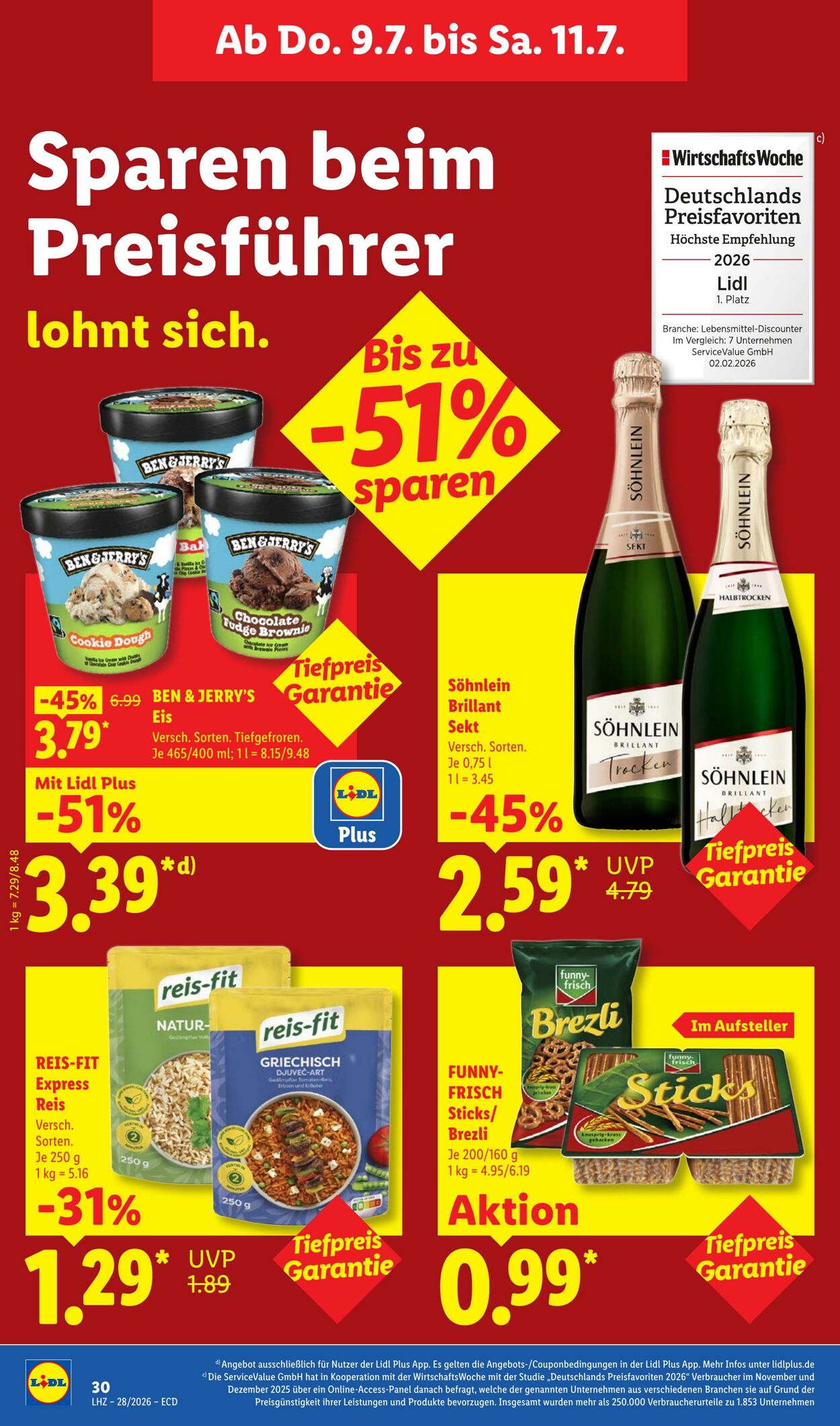 Prospekt Lidl 06.07.2026 - 11.07.2026