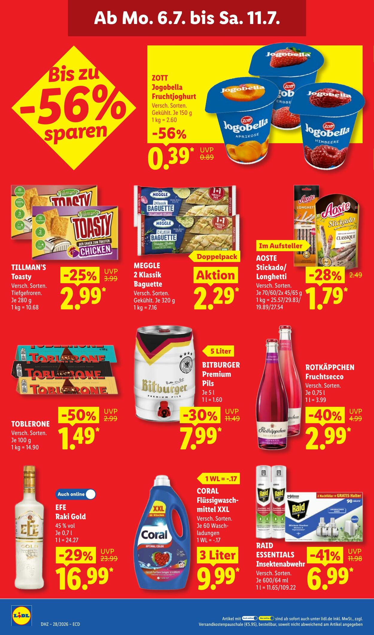 Prospekt Lidl 06.07.2026 - 11.07.2026