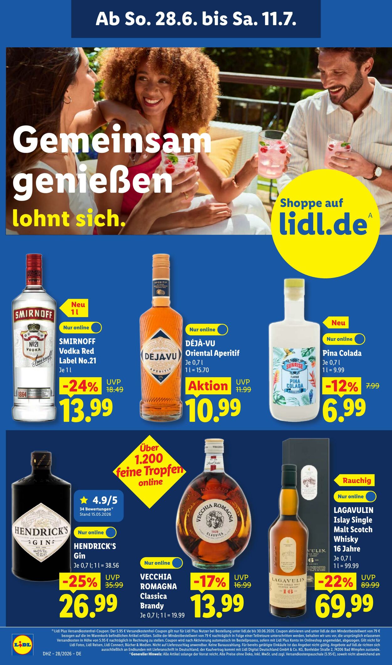 Prospekt Lidl 06.07.2026 - 11.07.2026