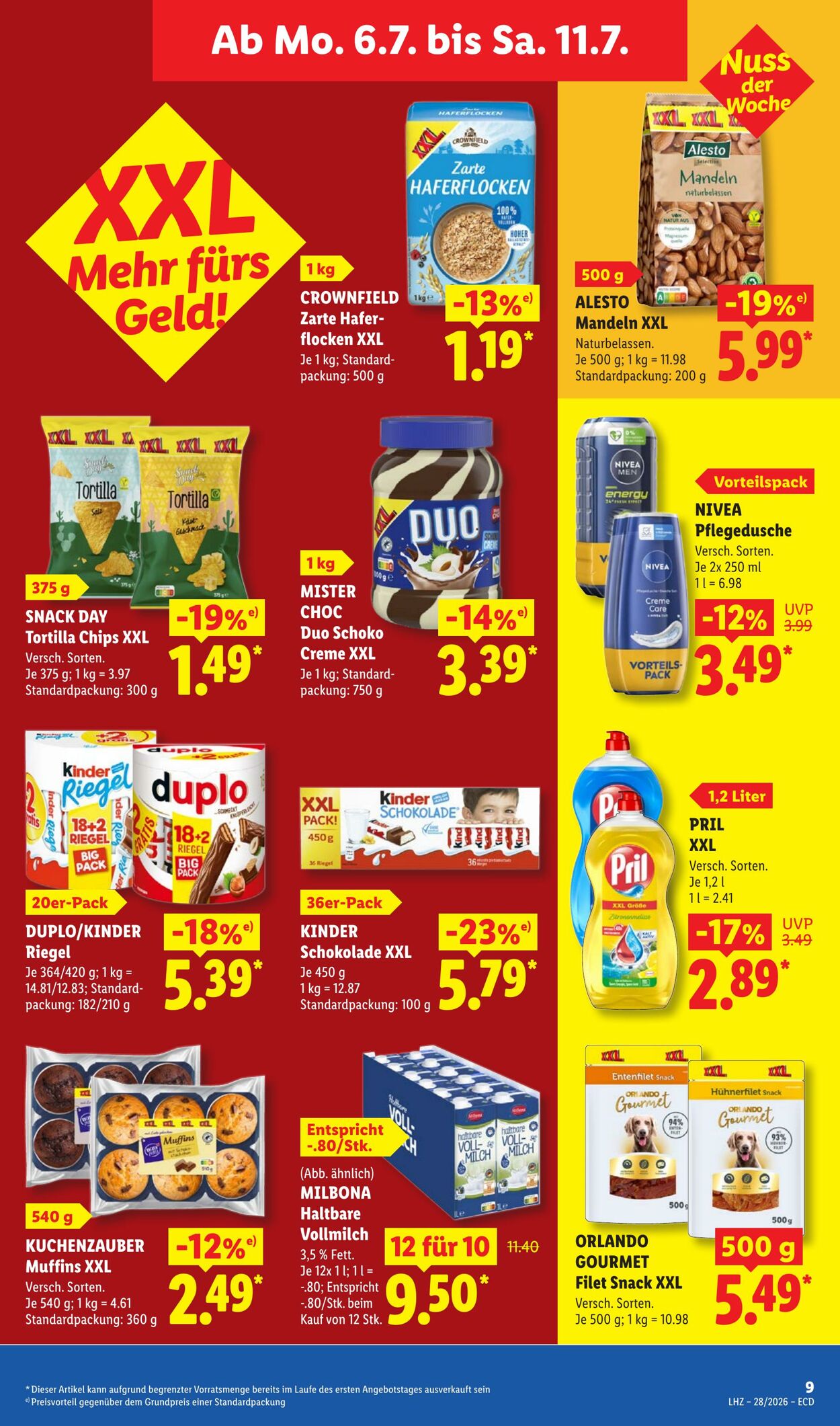 Prospekt Lidl 06.07.2026 - 11.07.2026
