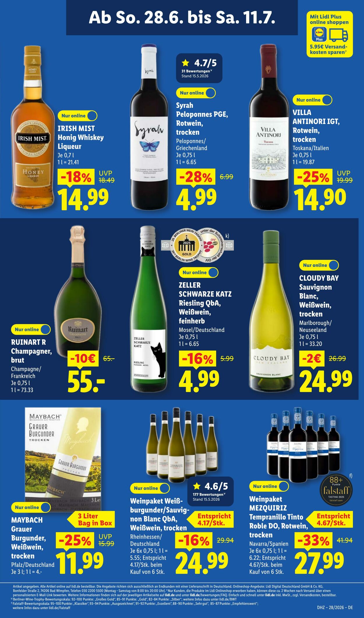 Prospekt Lidl 06.07.2026 - 11.07.2026
