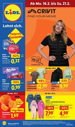 Prospekt Lidl 16.02.2026 - 21.02.2026