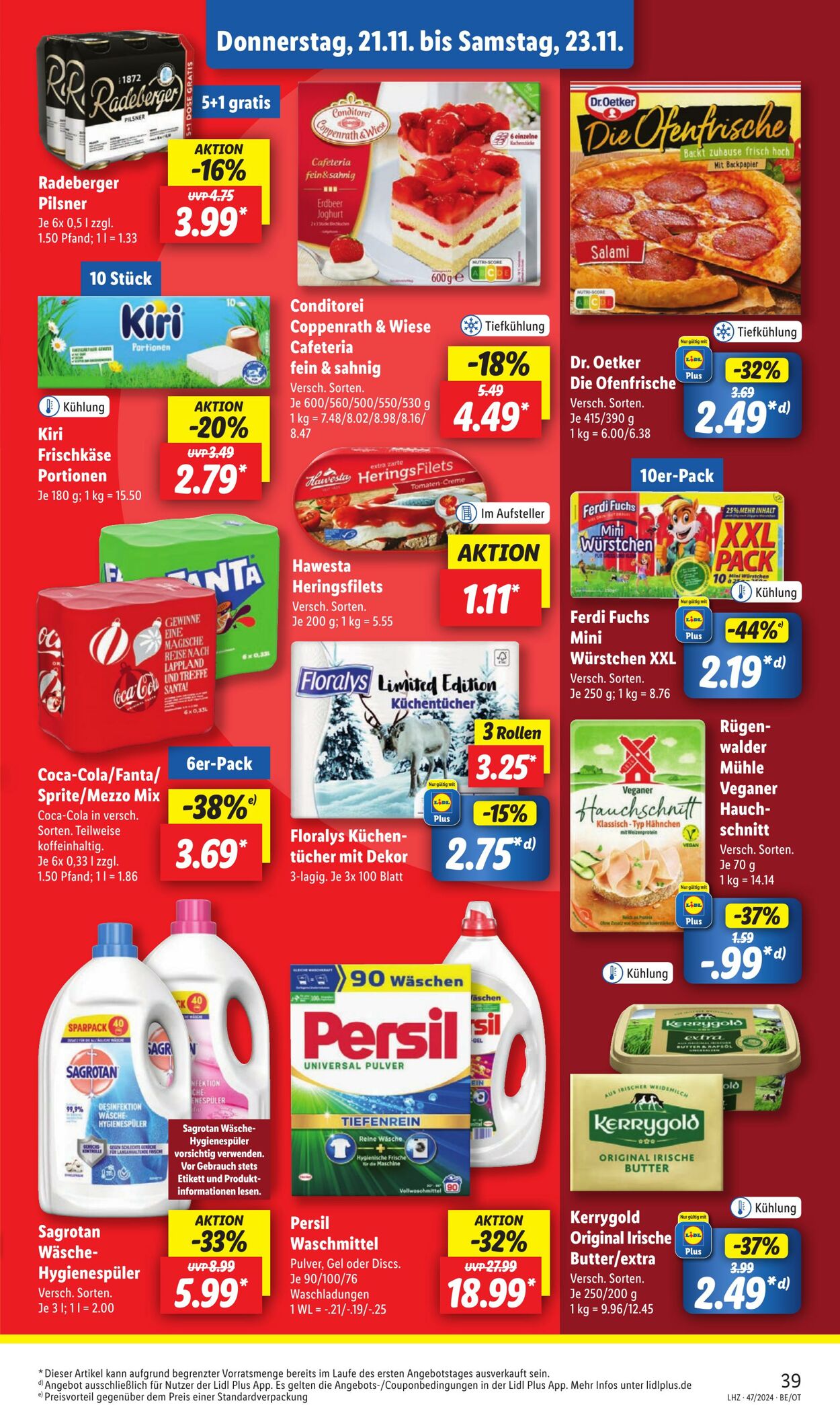 Prospekt Lidl 18.11.2024 - 23.11.2024