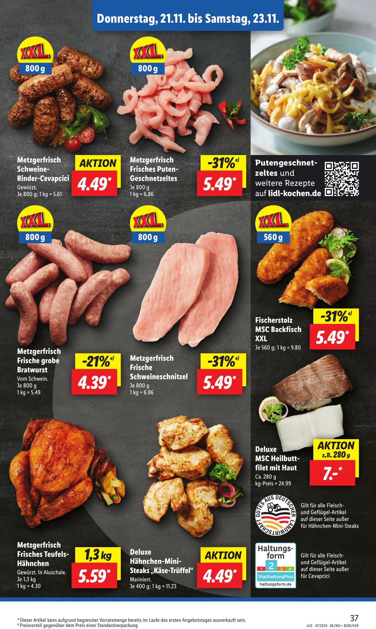 Prospekt Lidl 18.11.2024 - 23.11.2024