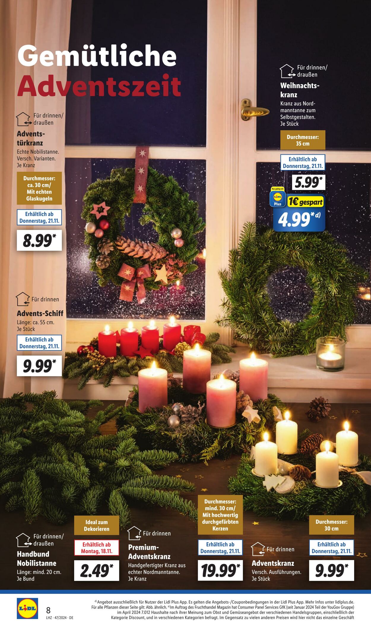 Prospekt Lidl 18.11.2024 - 23.11.2024