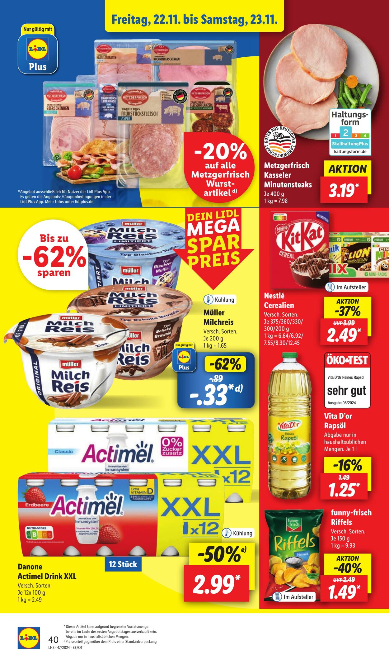 Prospekt Lidl 18.11.2024 - 23.11.2024