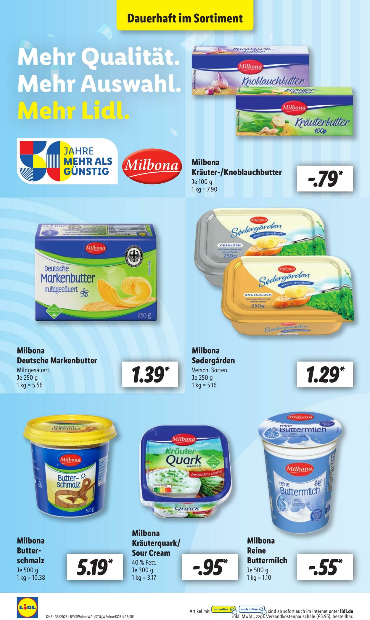 Prospekt Lidl 18.09.2023 - 23.09.2023