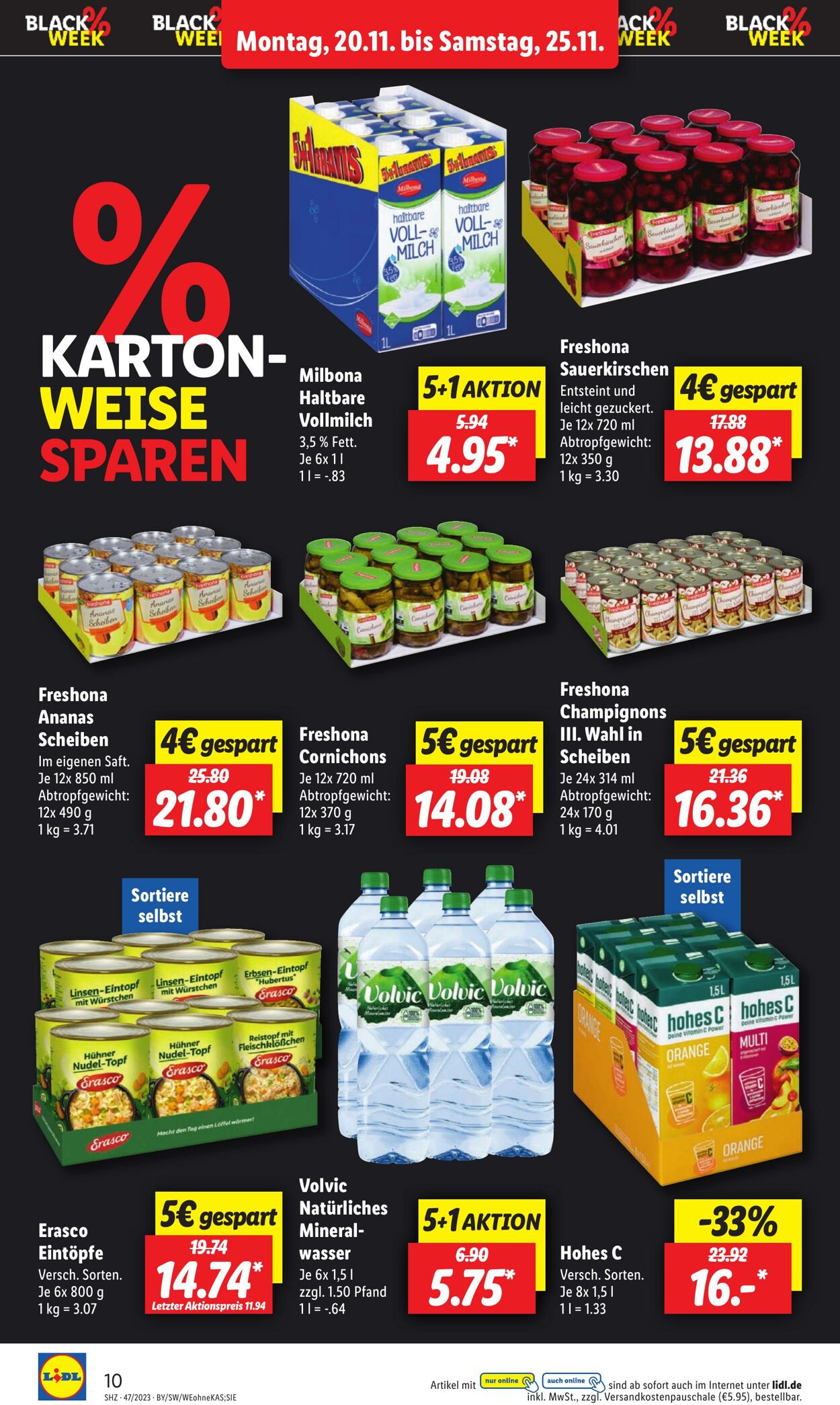 Prospekt Lidl 20.11.2023 - 25.11.2023