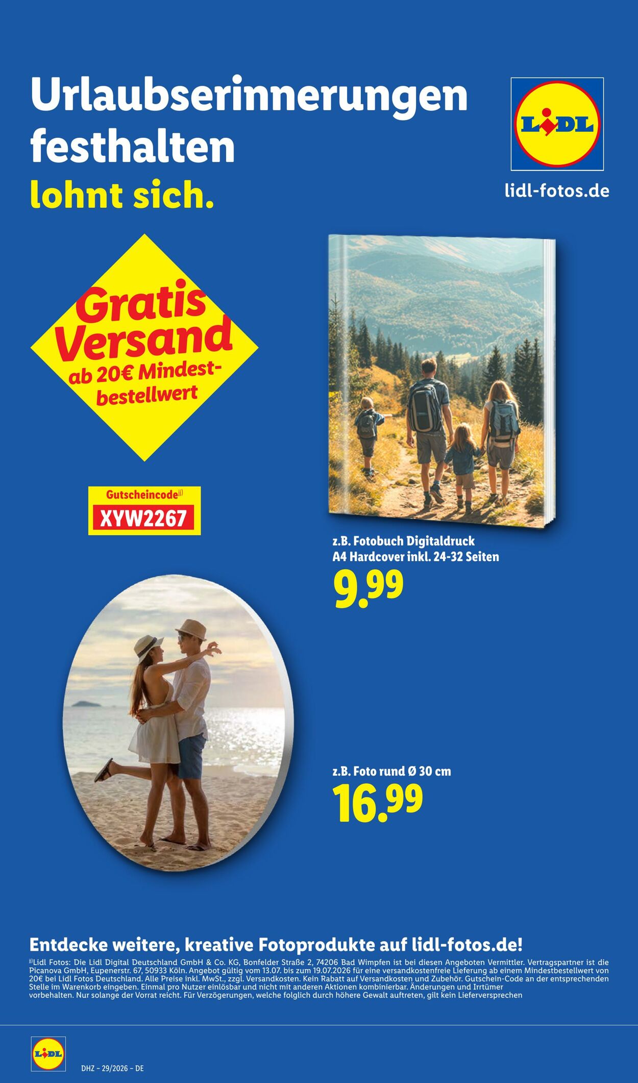Prospekt Lidl 13.07.2026 - 18.07.2026