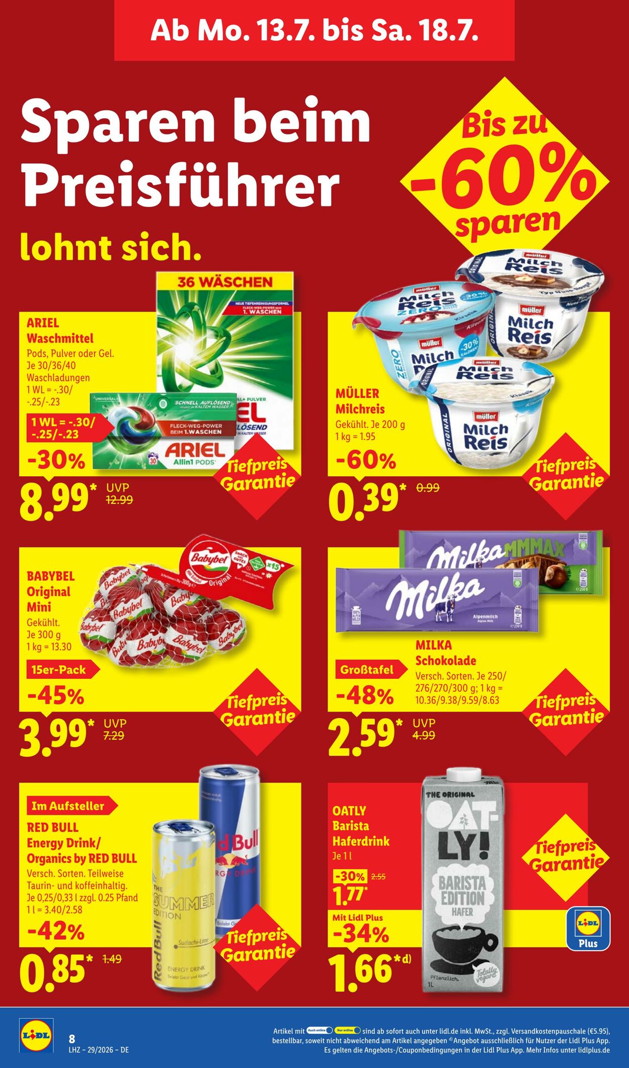 Prospekt Lidl 13.07.2026 - 18.07.2026