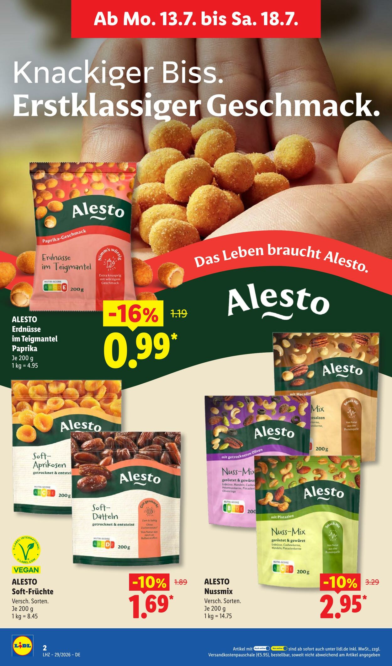Prospekt Lidl 13.07.2026 - 18.07.2026
