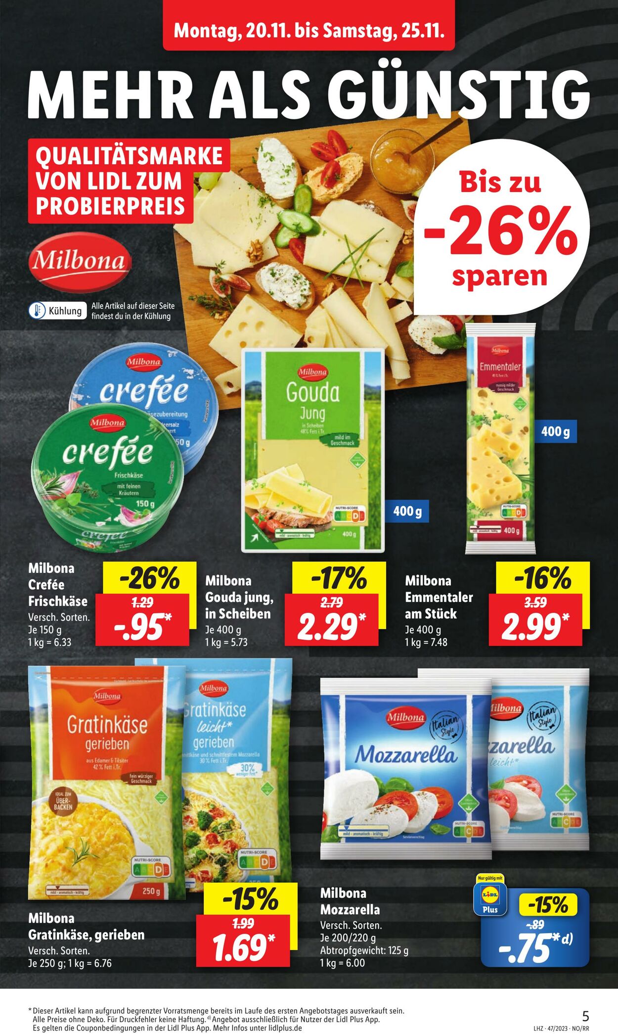 Prospekt Lidl 20.11.2023 - 25.11.2023