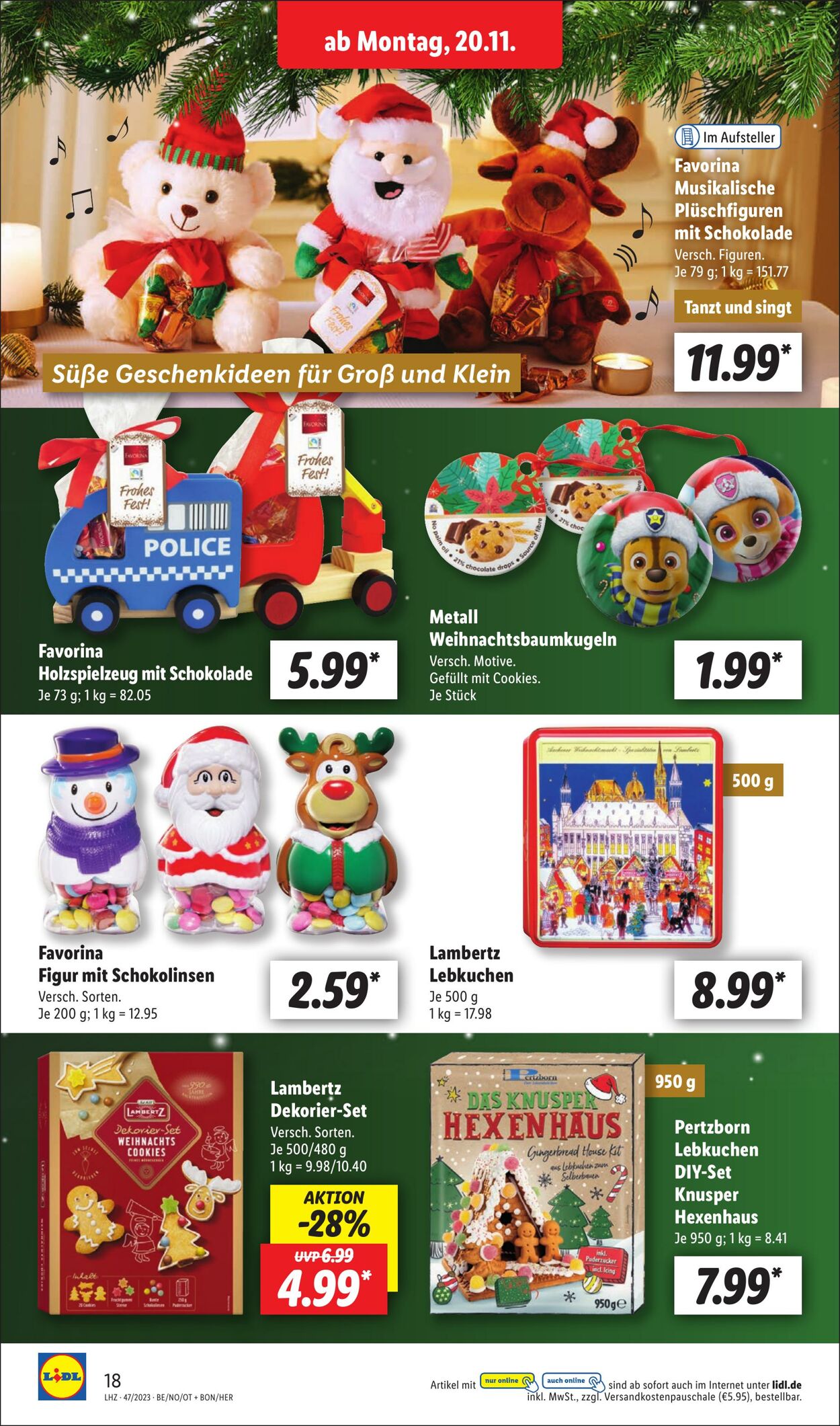 Prospekt Lidl 20.11.2023 - 25.11.2023