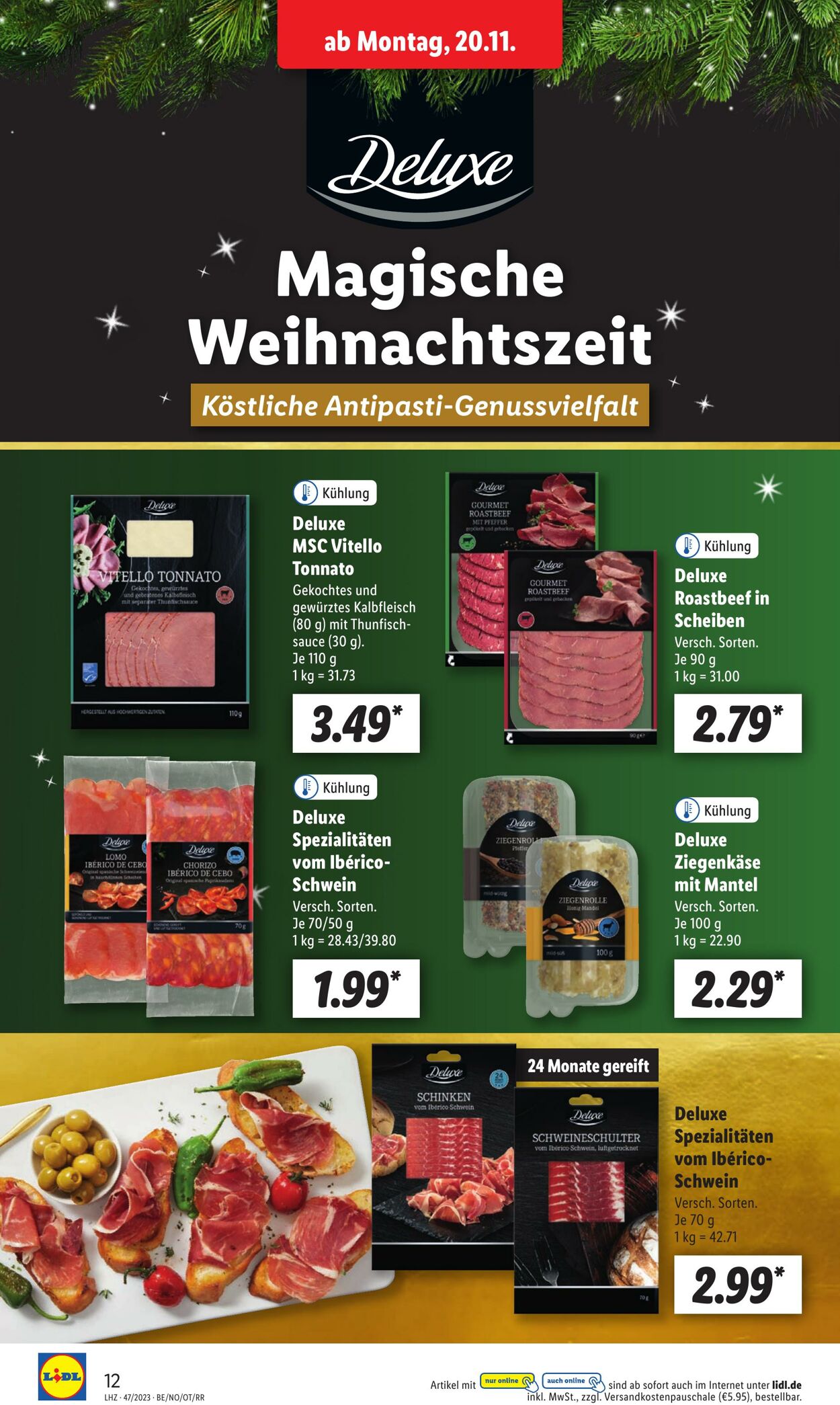 Prospekt Lidl 20.11.2023 - 25.11.2023