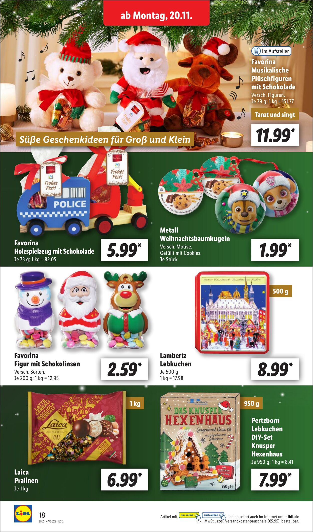 Prospekt Lidl 20.11.2023 - 25.11.2023