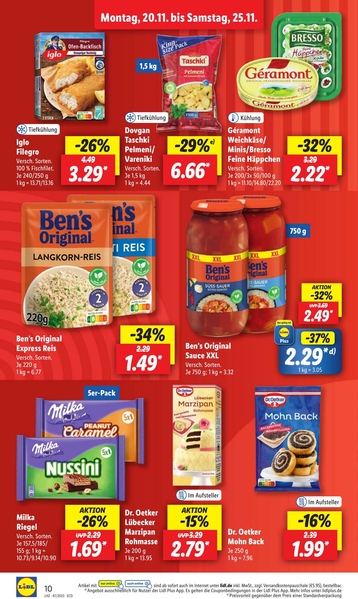 Prospekt Lidl 20.11.2023 - 25.11.2023