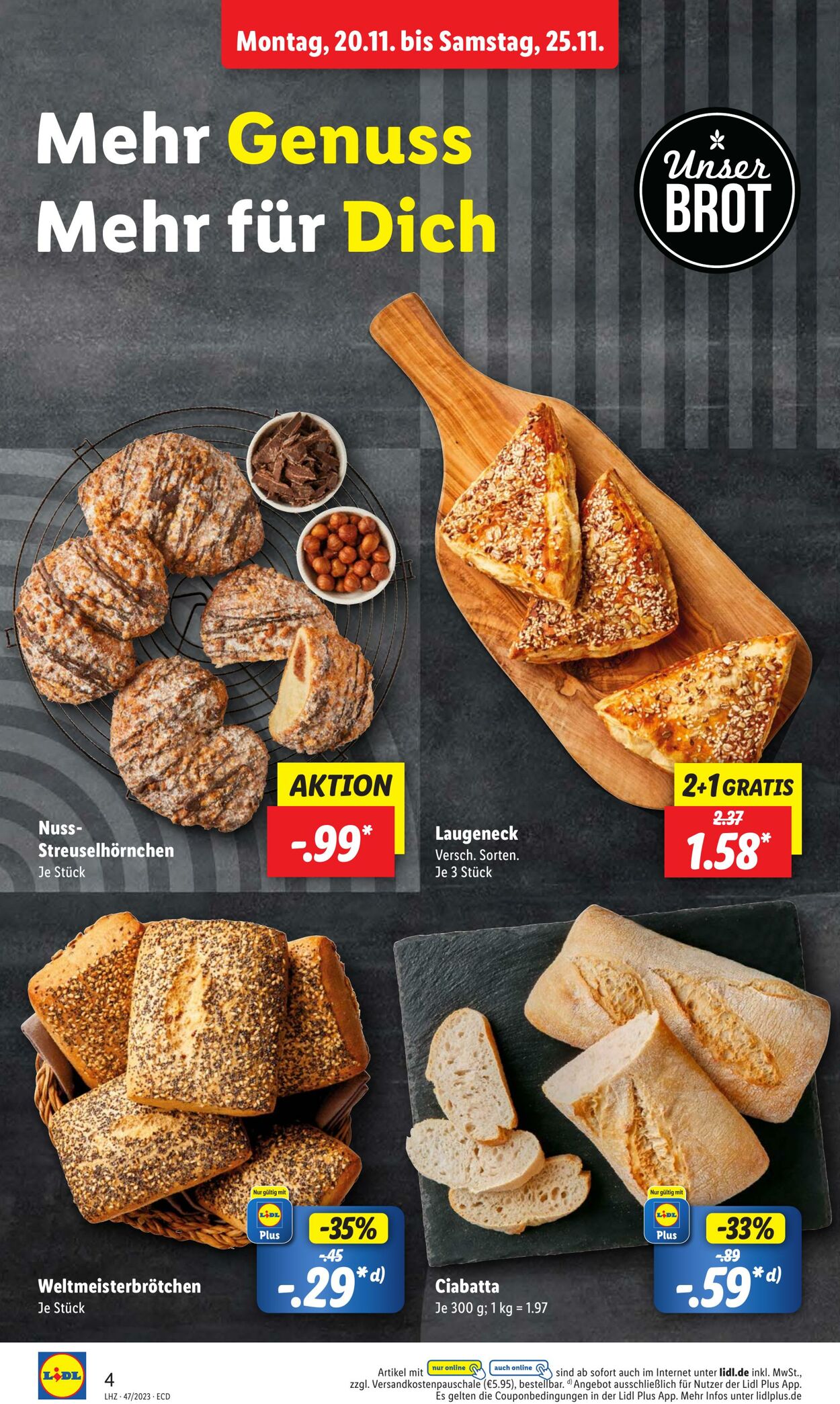 Prospekt Lidl 20.11.2023 - 25.11.2023