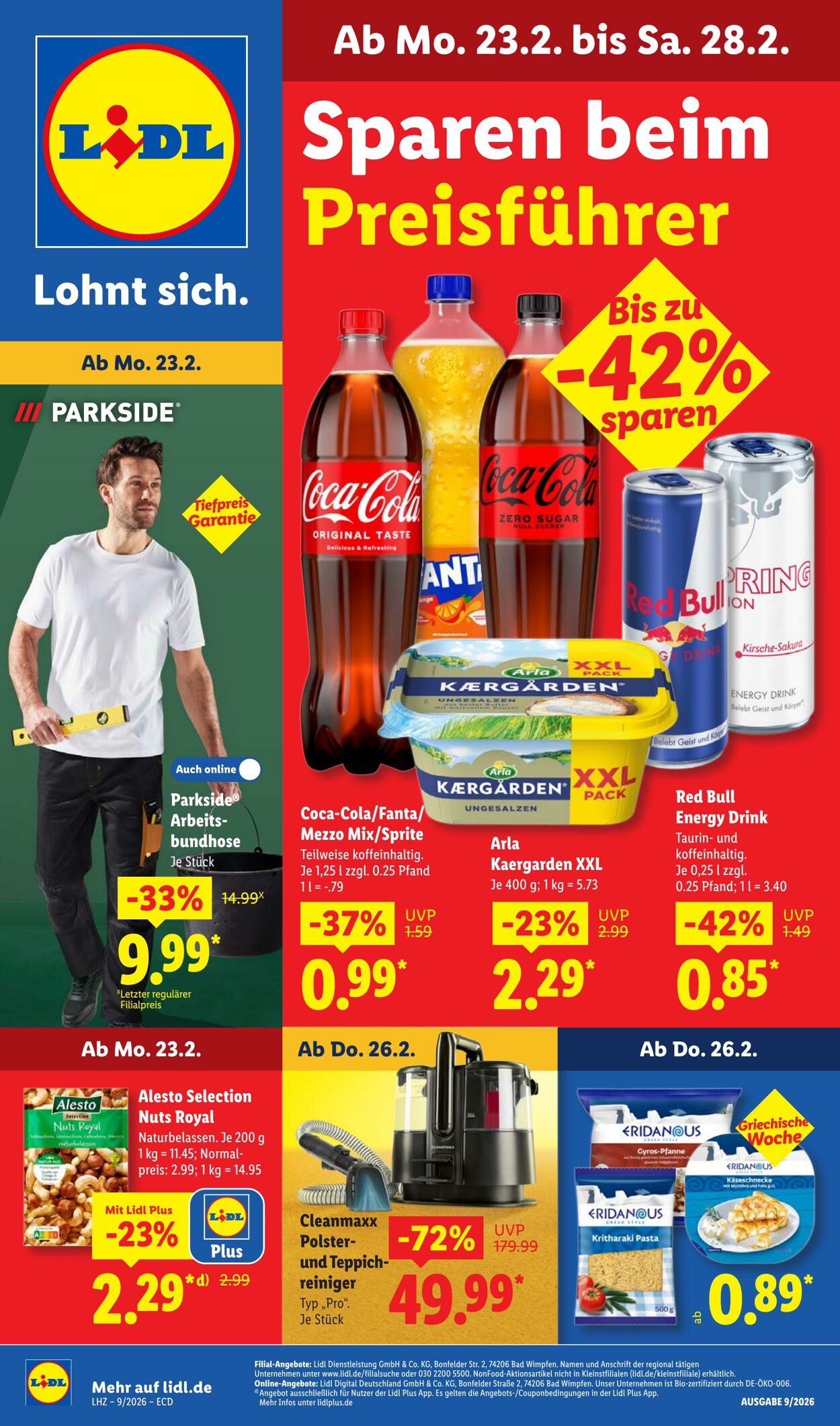 Prospekt Lidl 23.02.2026 - 28.02.2026