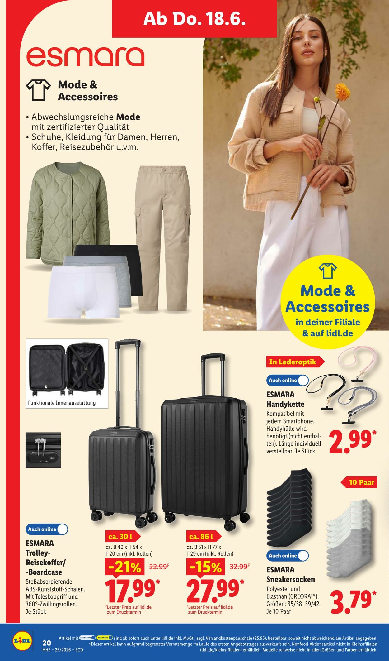 Prospekt Lidl 15.06.2026 - 20.06.2026