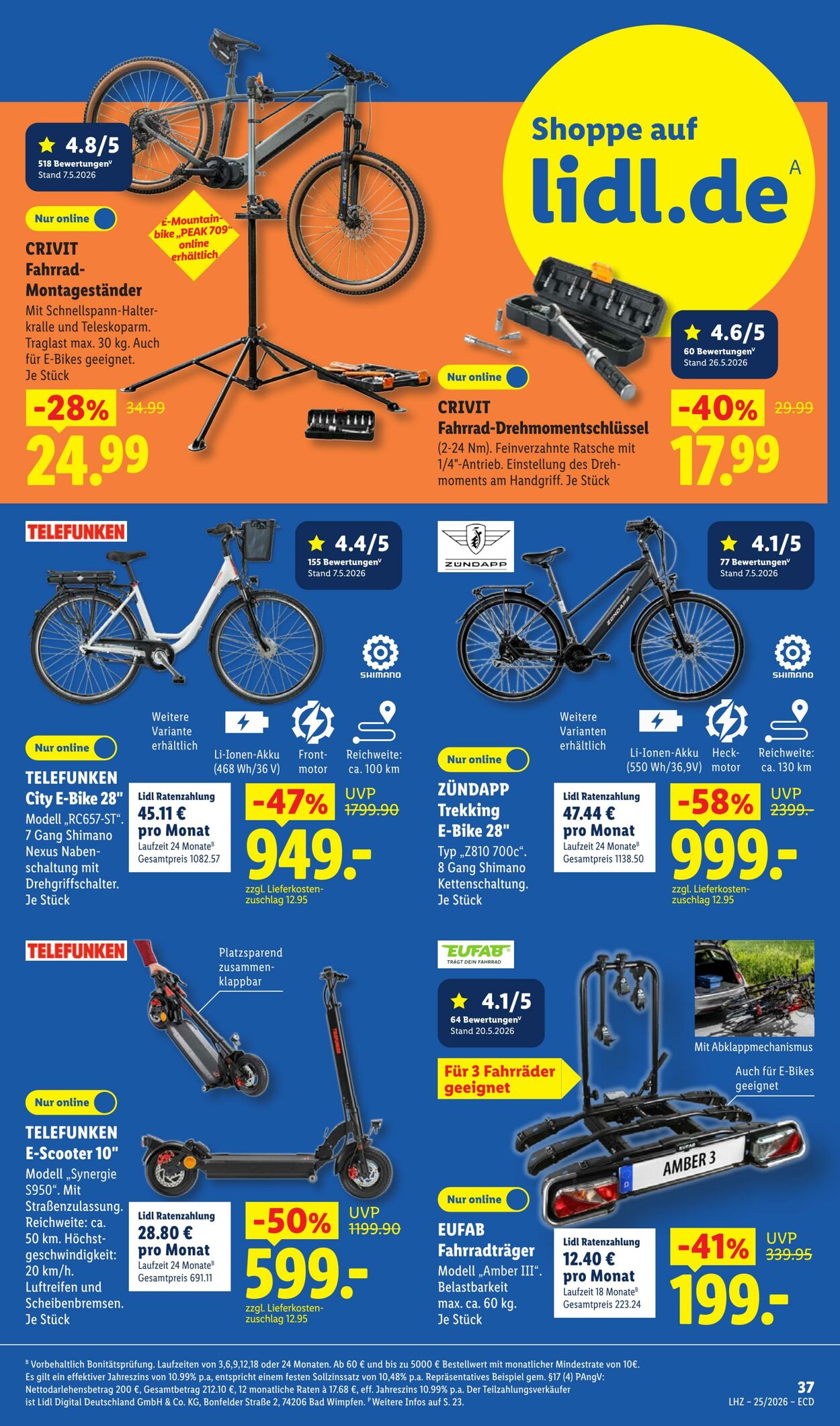 Prospekt Lidl 15.06.2026 - 20.06.2026
